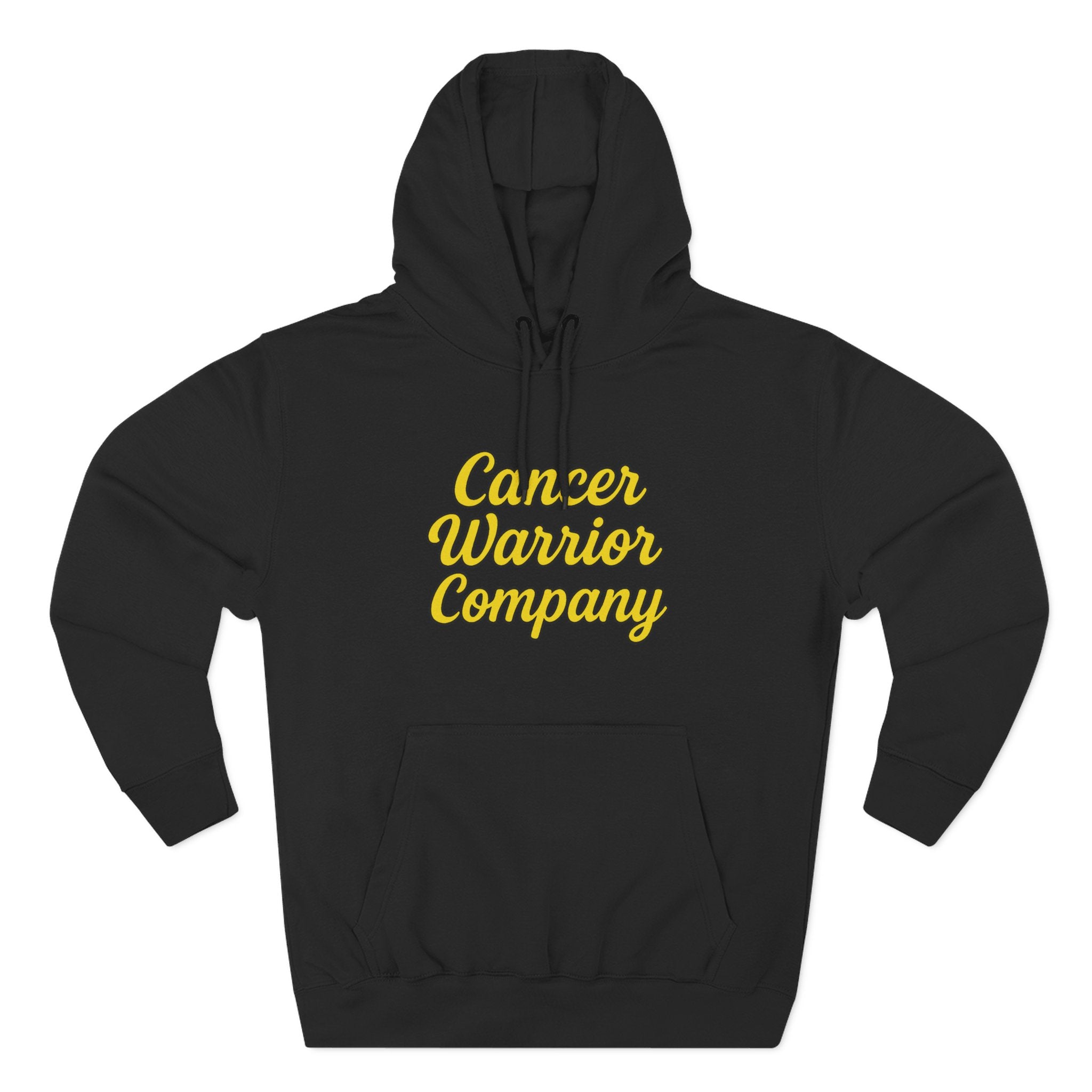 Adult (Unisex) - Cancer Warrior Company - Signature Script Hoodie
