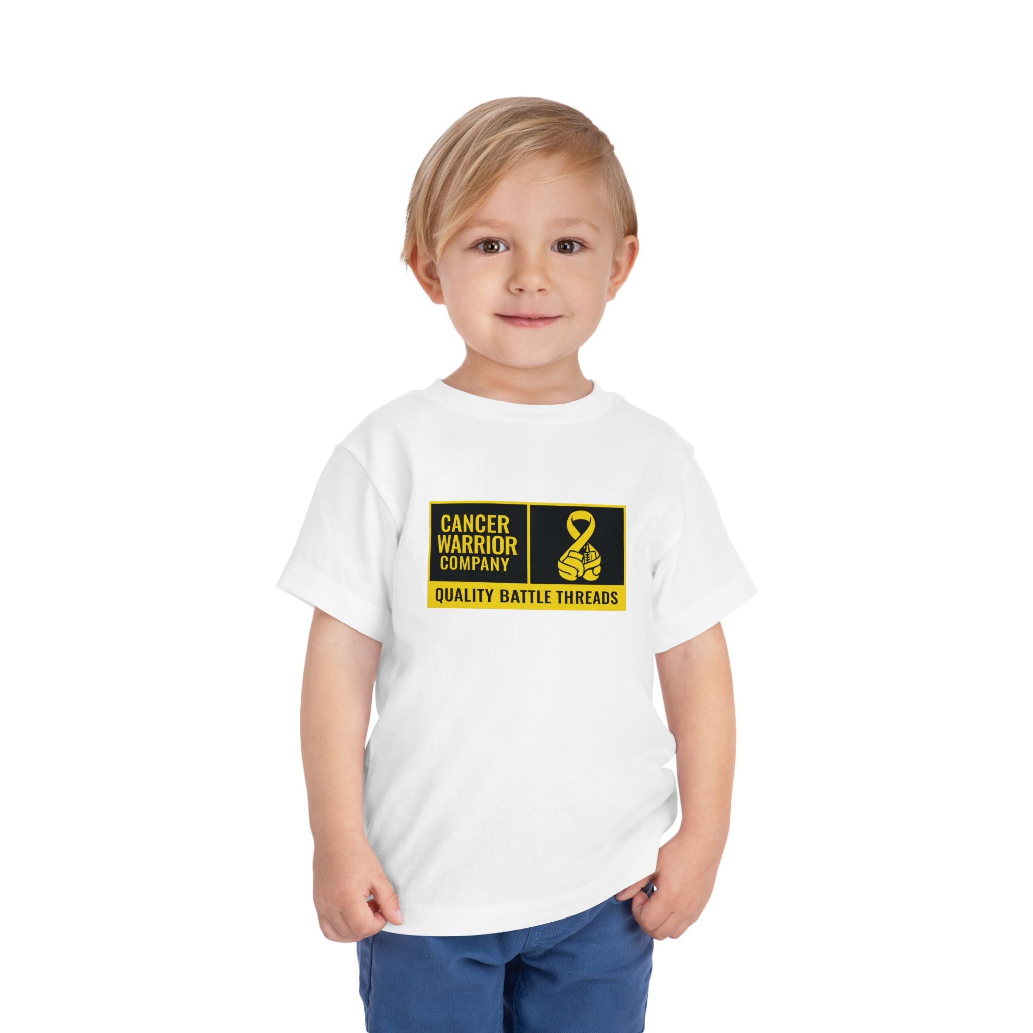 Toddler - Cancer Warrior Company - Label Logo Tee