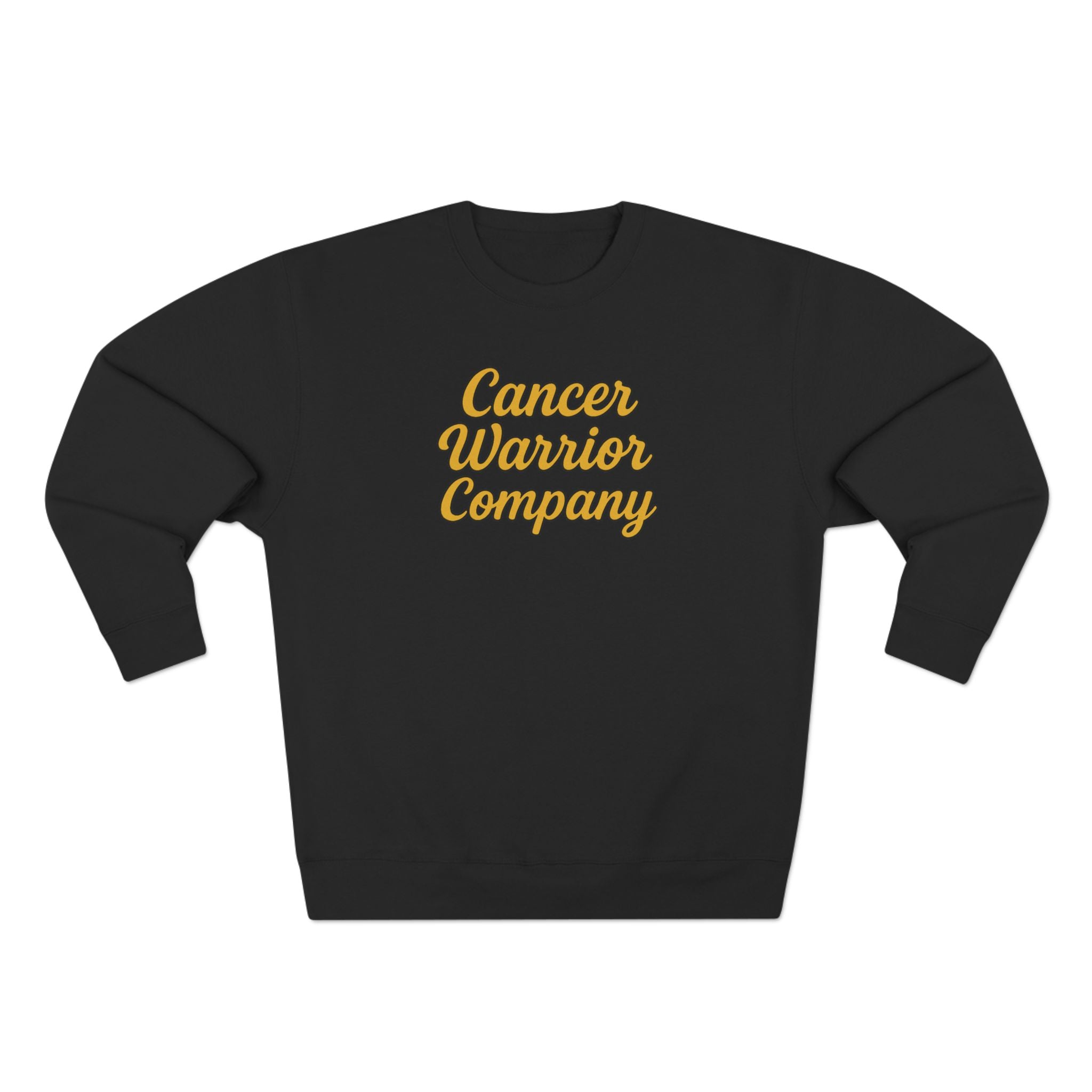 Adult (Unisex) - Cancer Warrior Company - Signature Script Sweatshirt