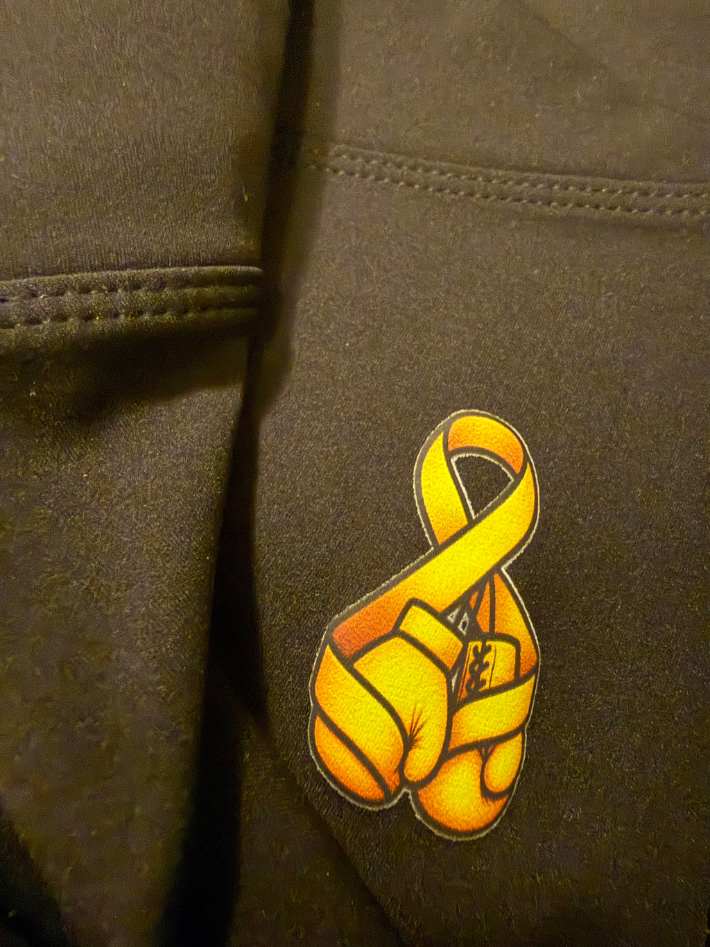 Women’s - Cancer Warrior Company - Boxing Gloves Luxe Leggings