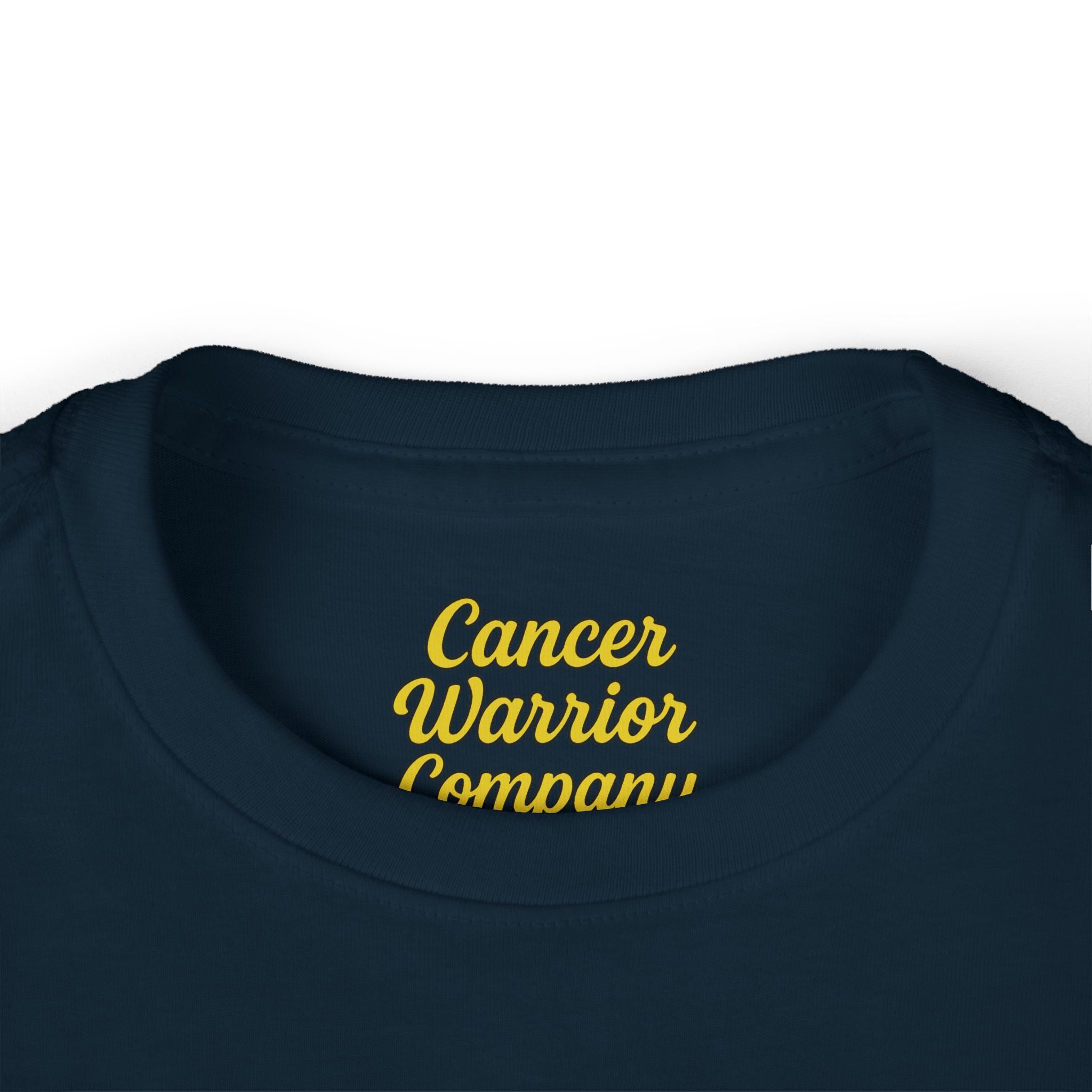 Toddler - Cancer Warrior Company - Label Logo Long Sleeve Tee
