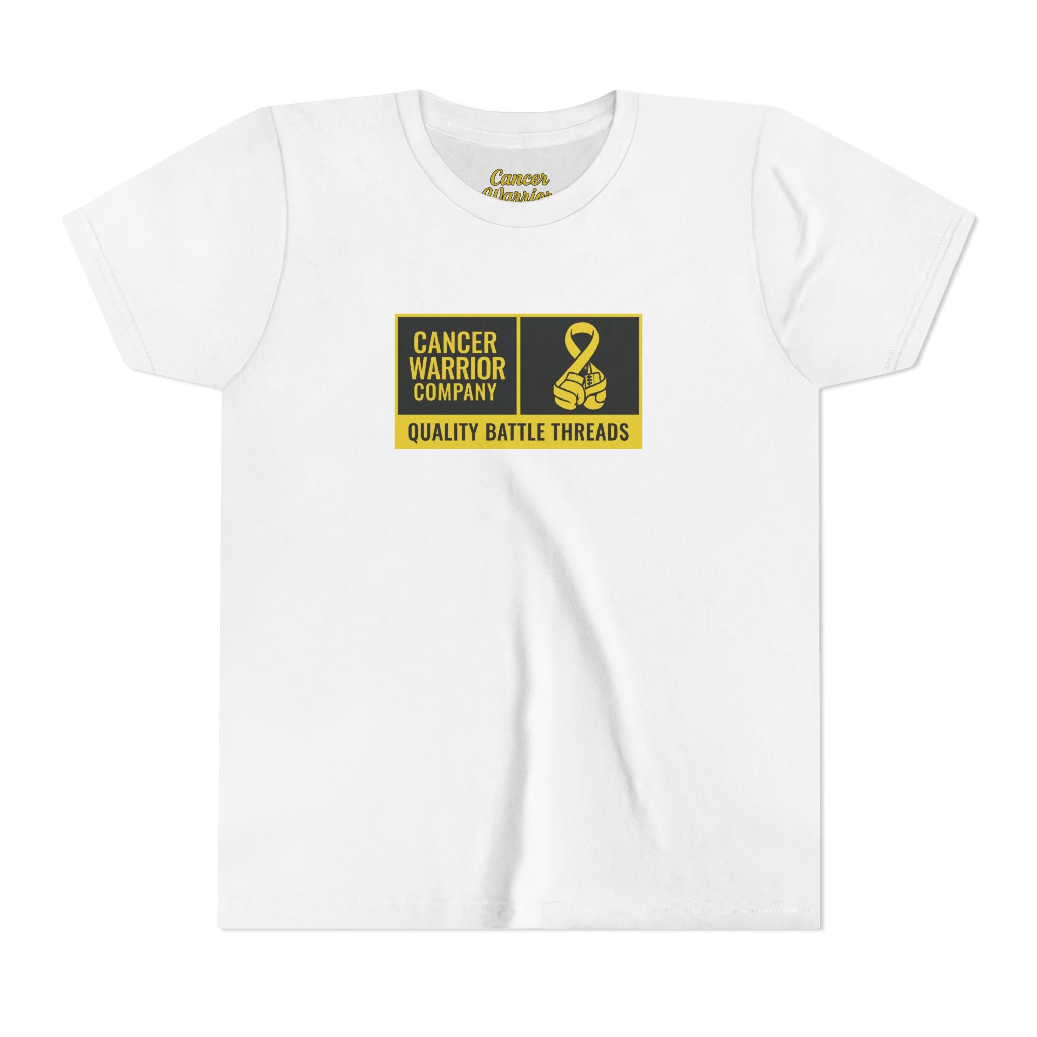 Youth - Cancer Warrior Company - Label Logo Tee
