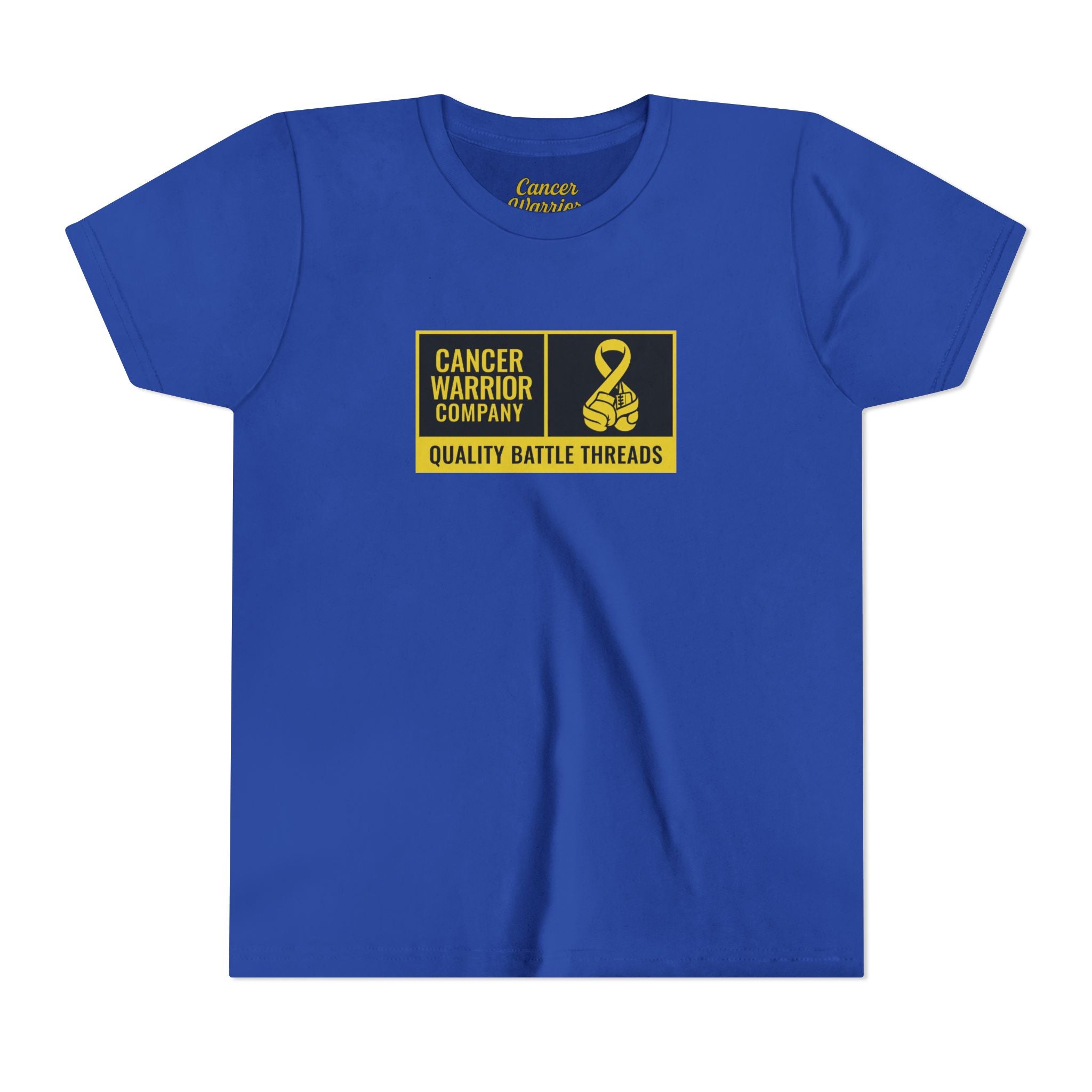 Youth - Cancer Warrior Company - Label Logo Tee