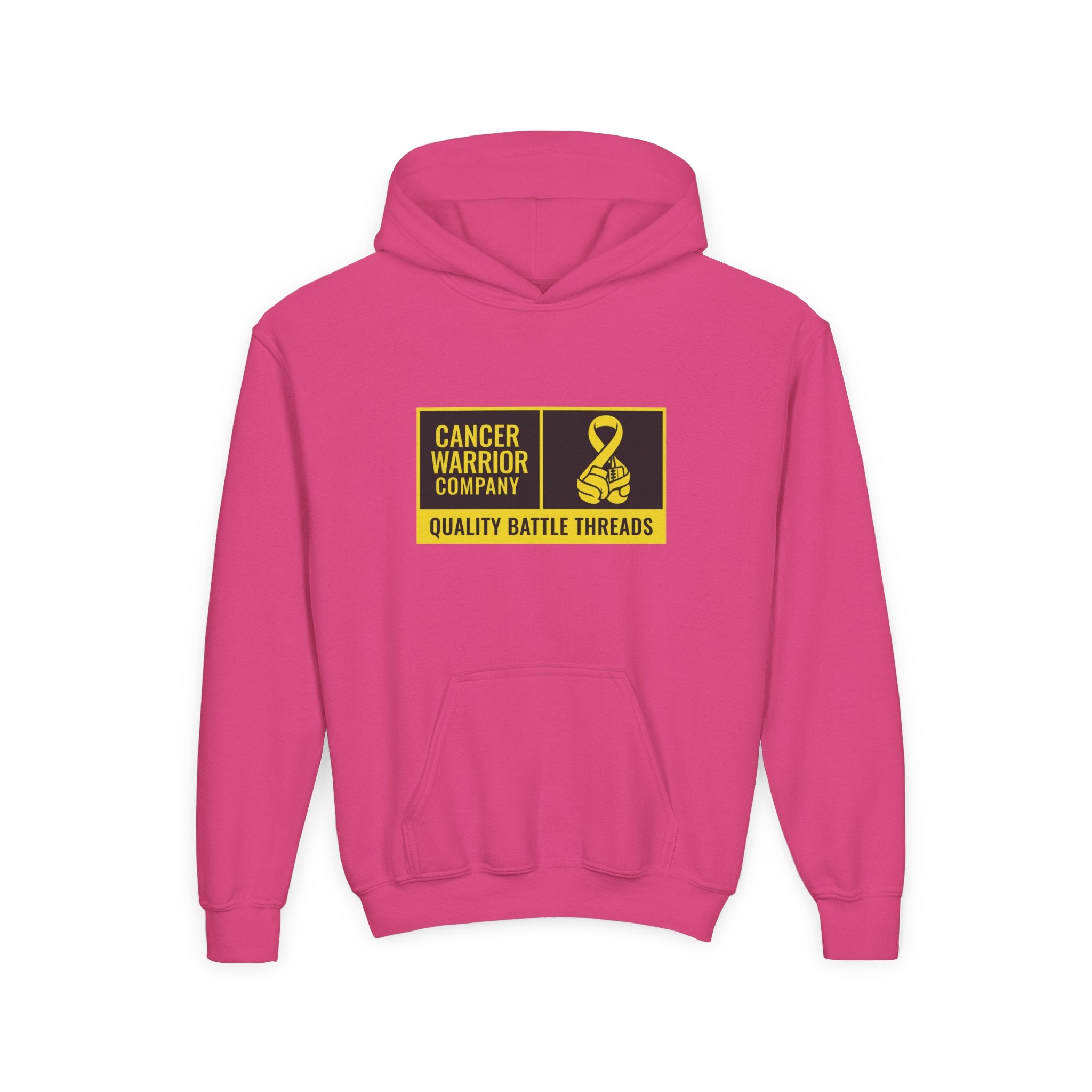 Youth - Cancer Warrior Company - Label Logo Hoodie