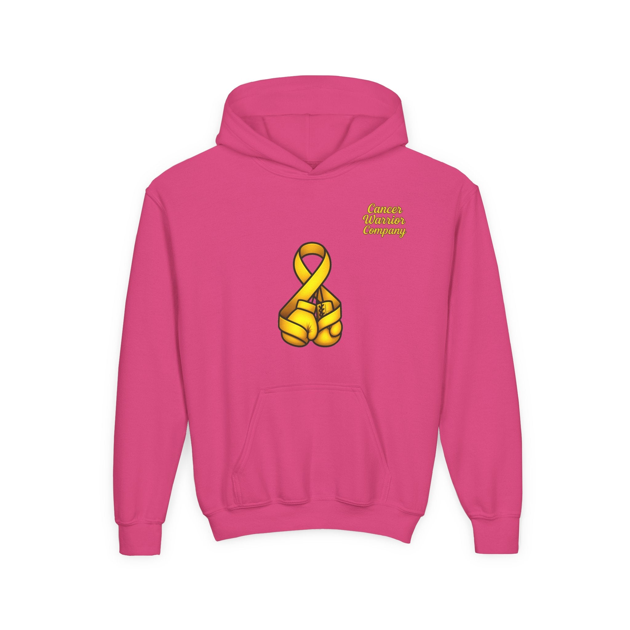 Youth - Cancer Warrior Company - Boxing Gloves Hoodie