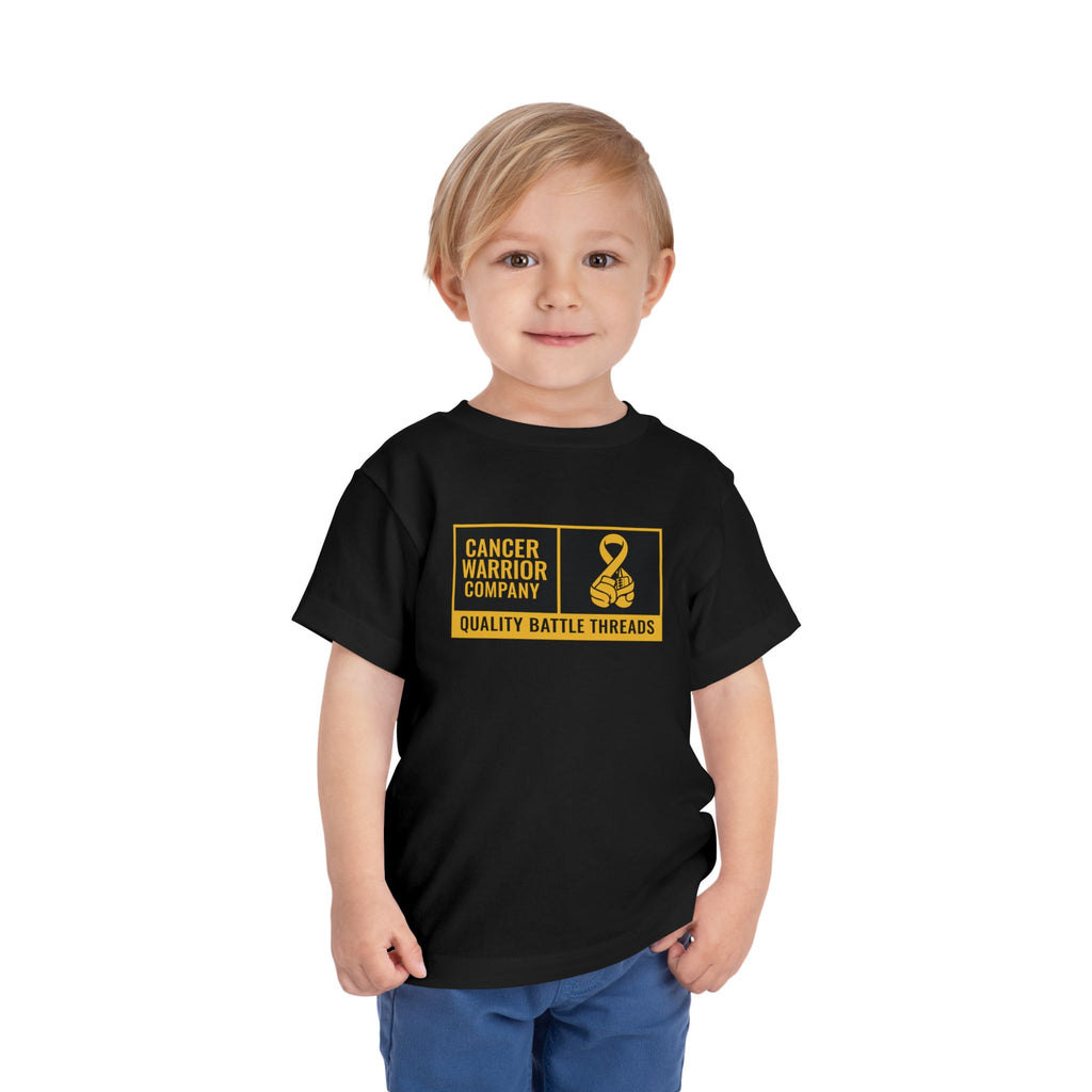 Toddler - Cancer Warrior Company - Label Logo Tee