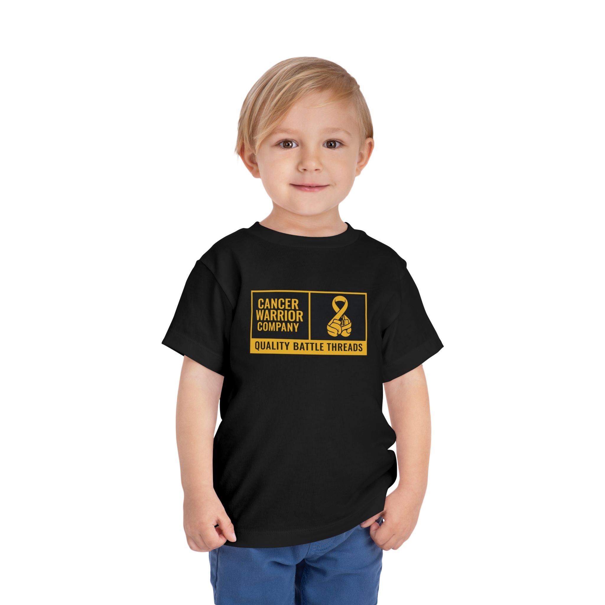 Toddler - Cancer Warrior Company - Label Logo Tee