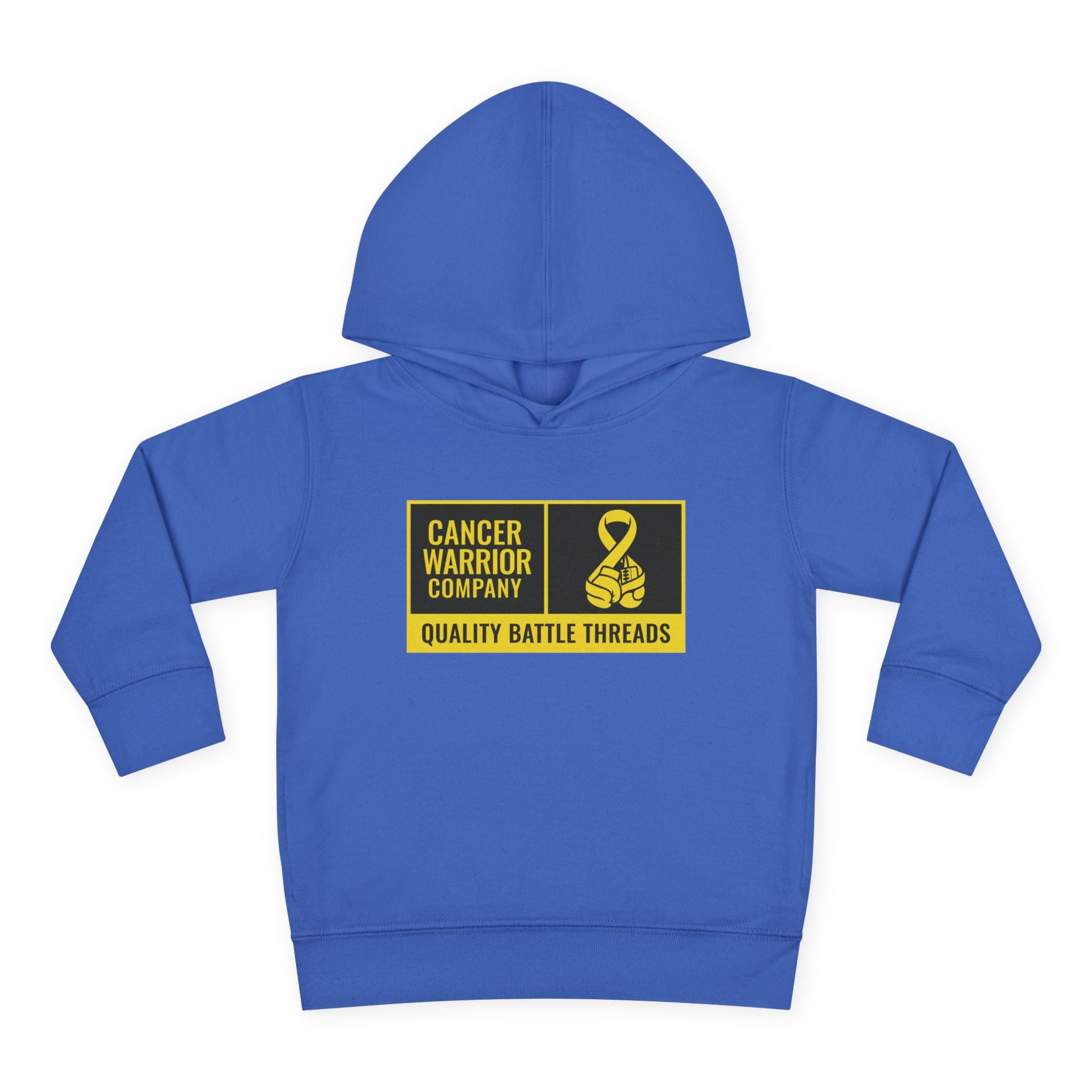 Toddler - Cancer Warrior Company - Label Logo Hoodie