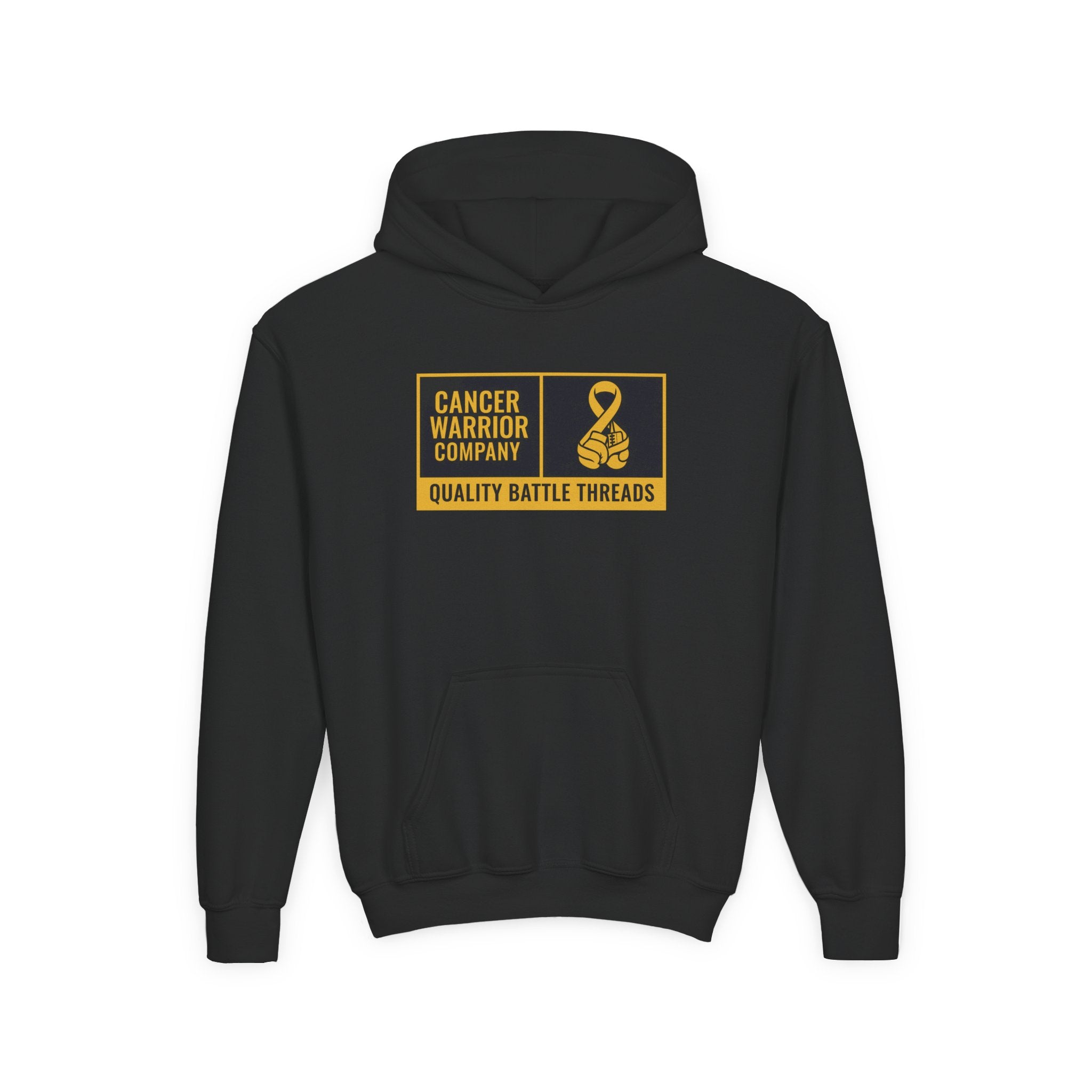 Youth - Cancer Warrior Company - Label Logo Hoodie