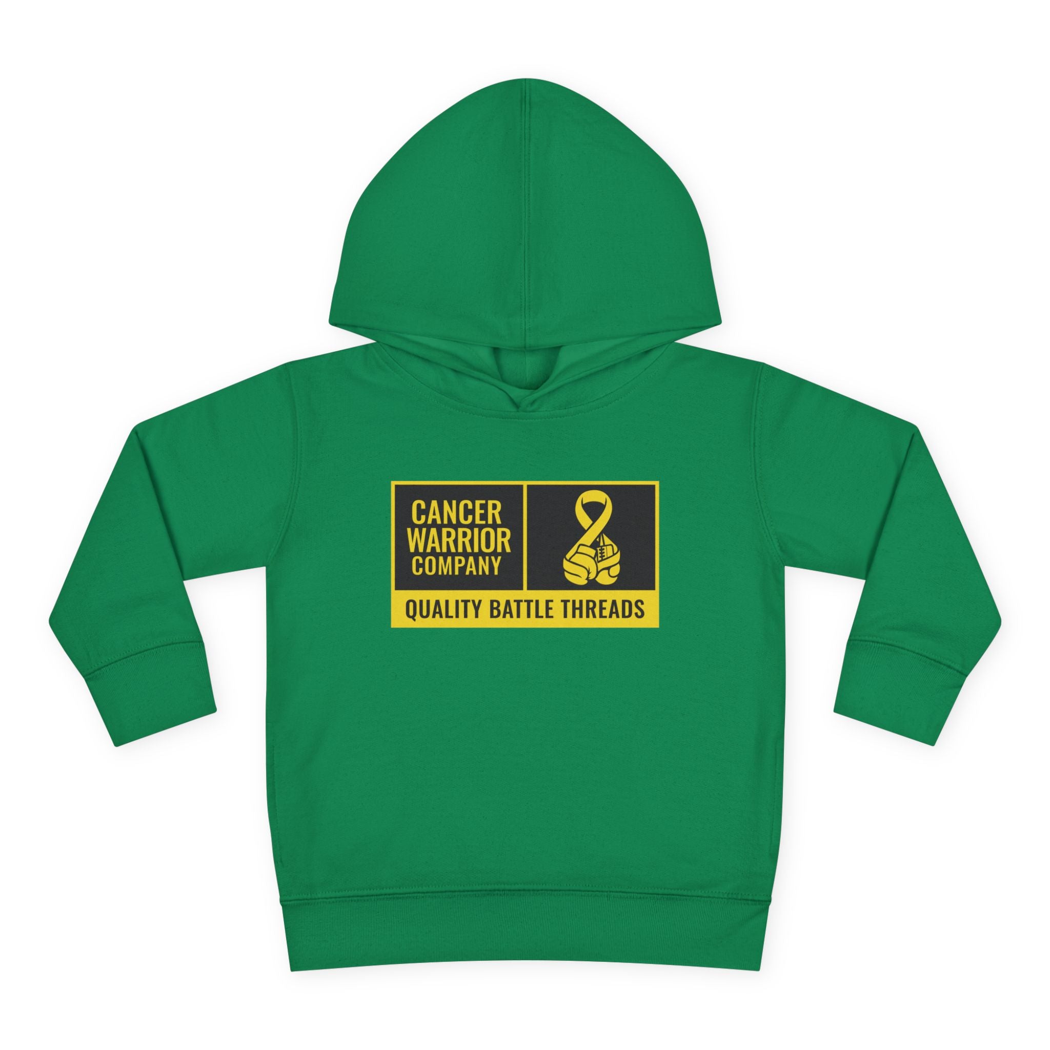 Toddler - Cancer Warrior Company - Label Logo Hoodie