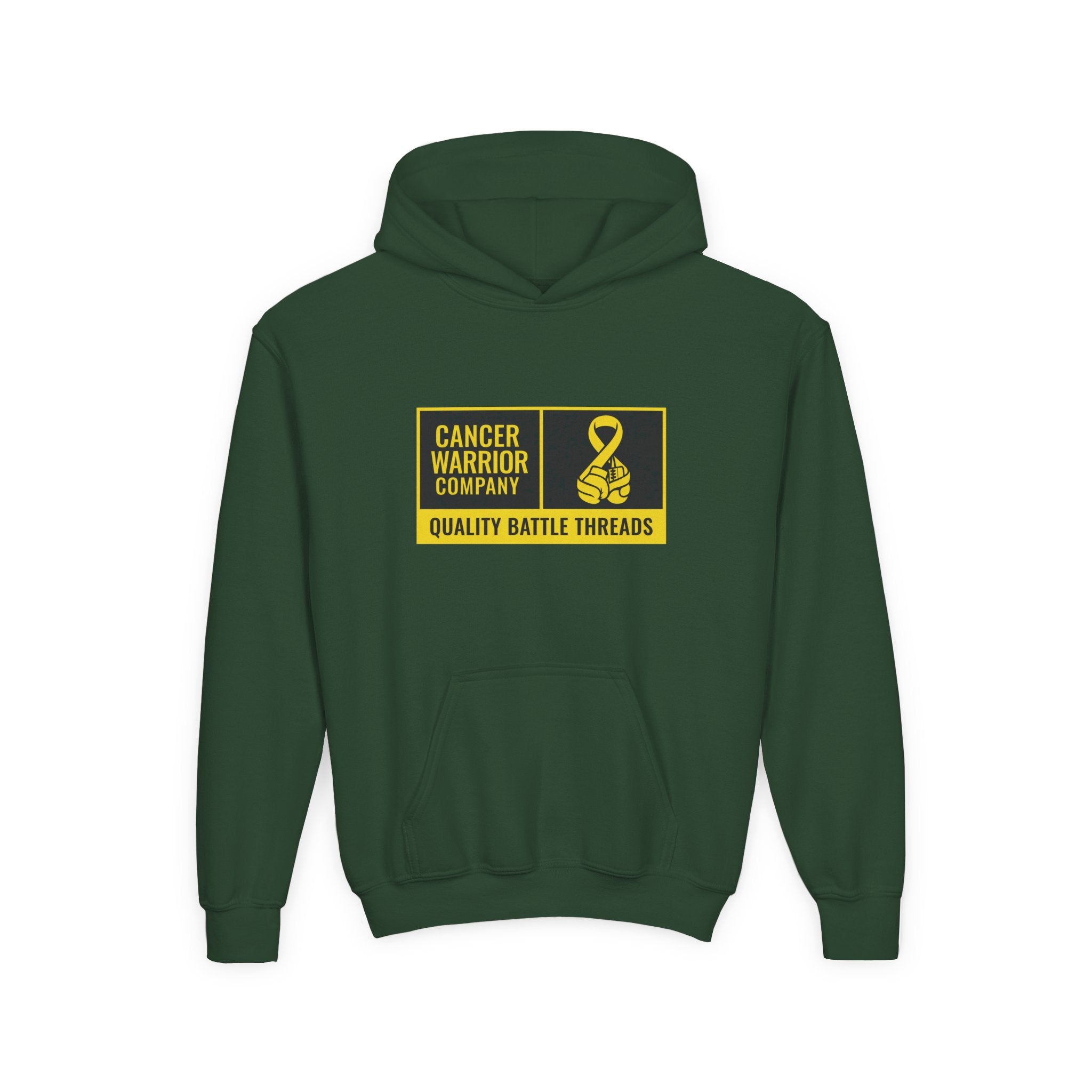 Youth - Cancer Warrior Company - Label Logo Hoodie