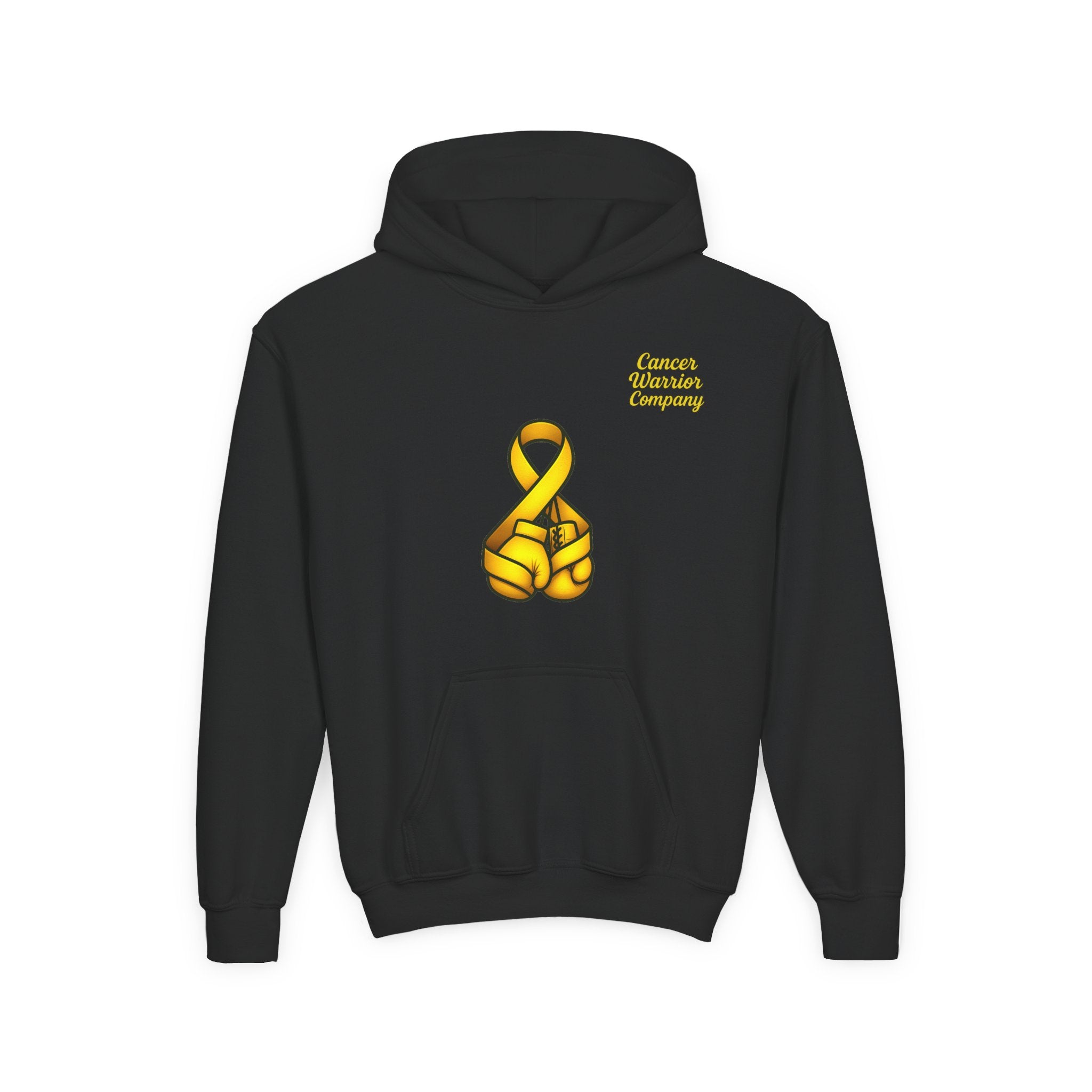 Youth - Cancer Warrior Company - Boxing Gloves Hoodie