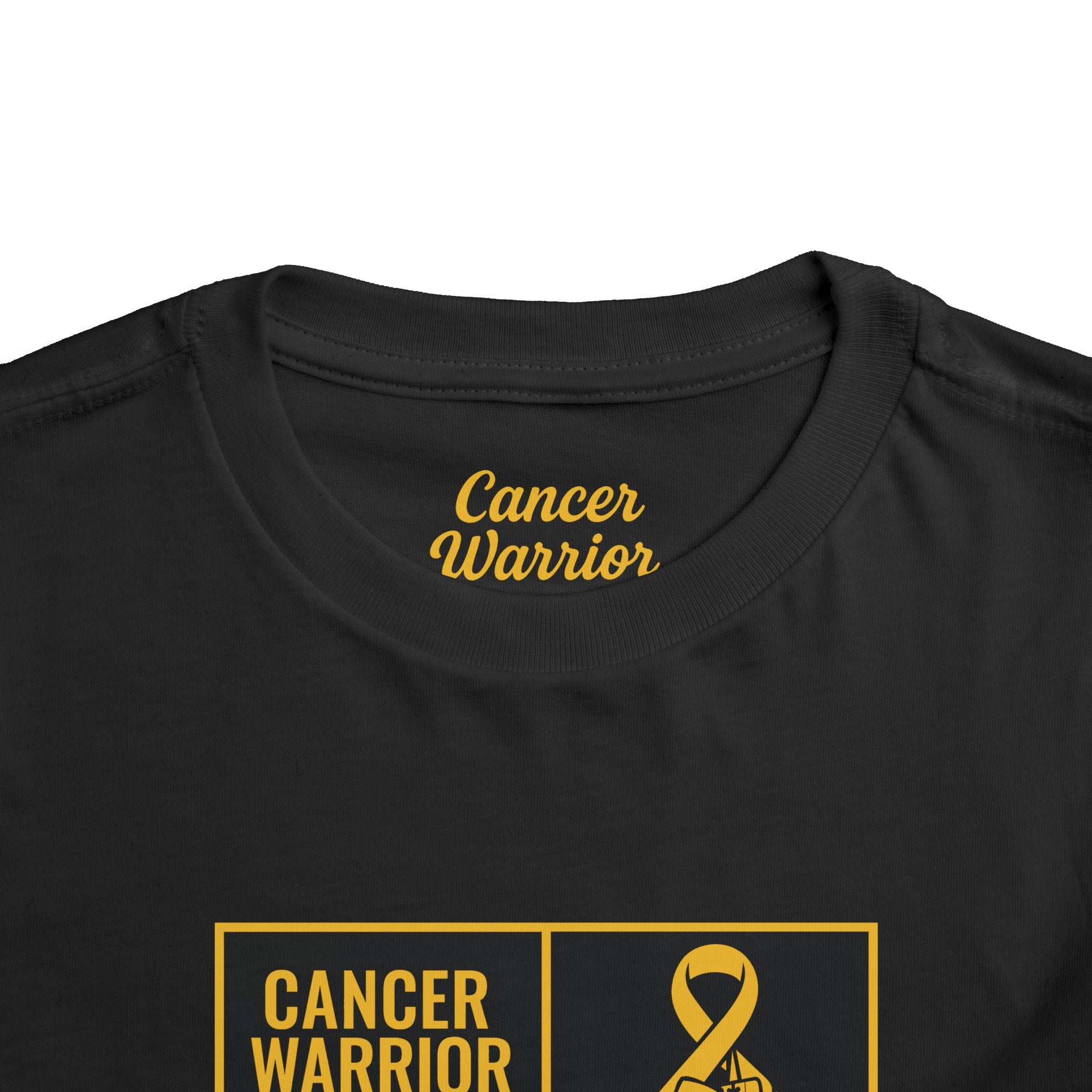 Toddler - Cancer Warrior Company - Label Logo Tee
