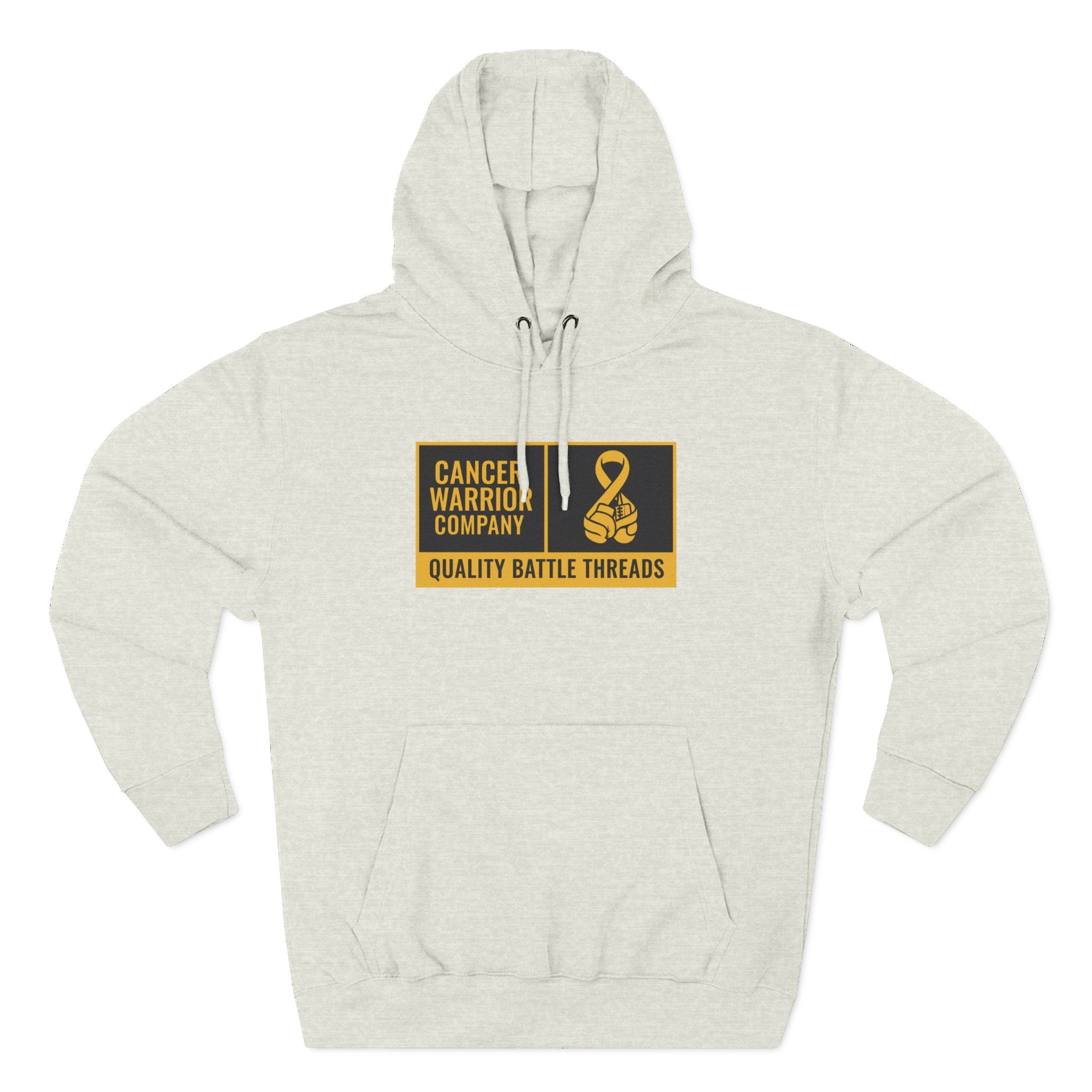 Adult (Unisex) - Cancer Warrior Company - Label Logo Hoodie