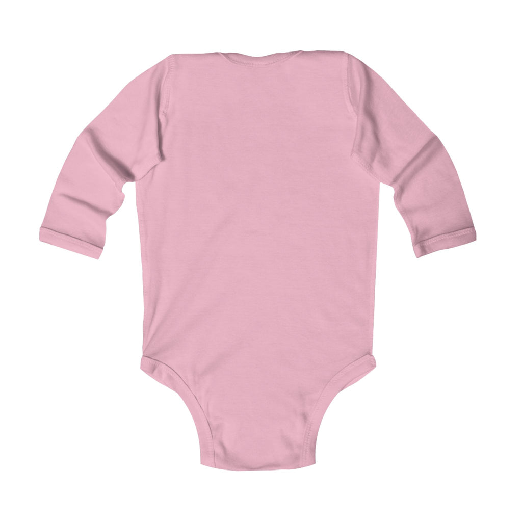 Infant - Cancer Warrior Company - Boxing Gloves Long Sleeve Bodysuit