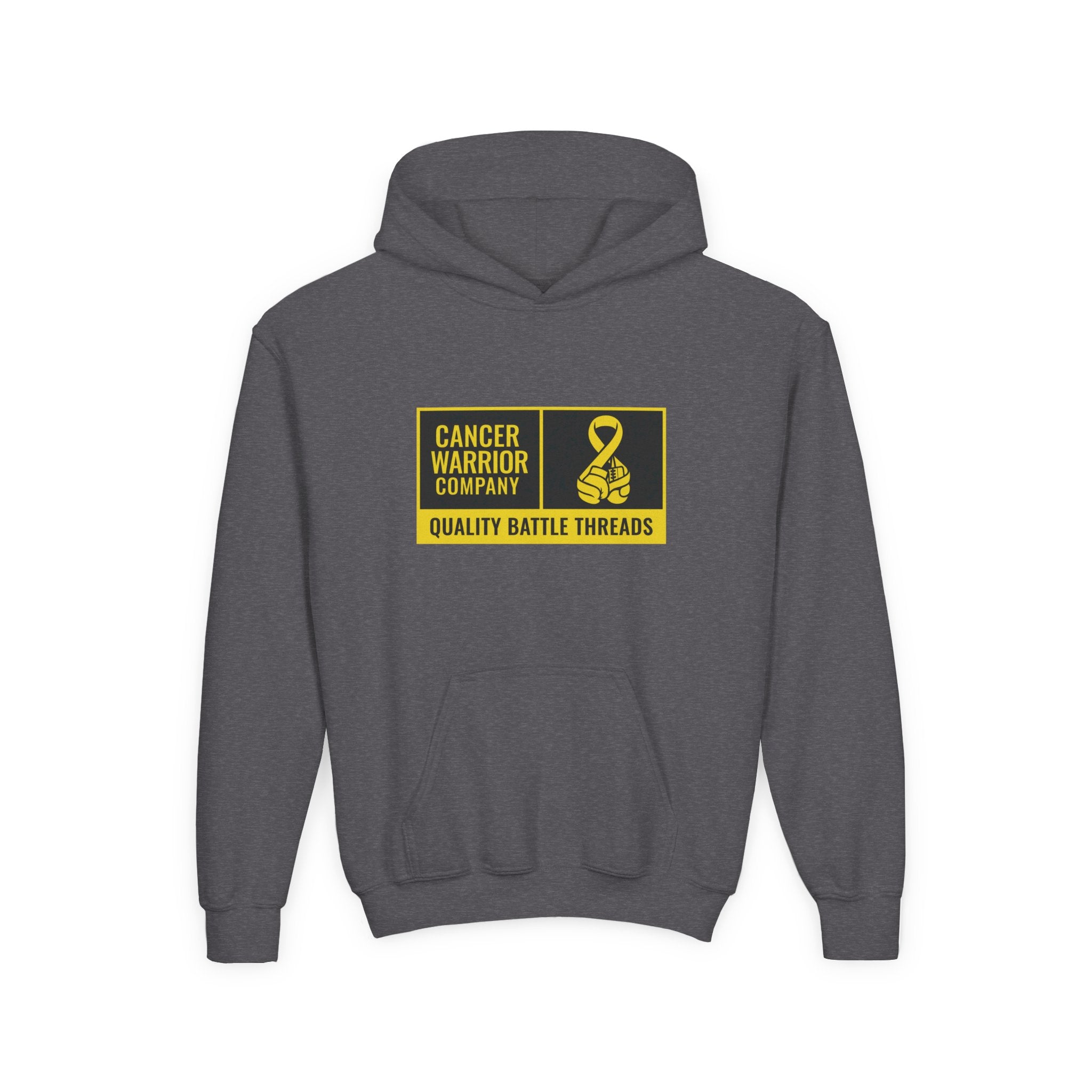 Youth - Cancer Warrior Company - Label Logo Hoodie