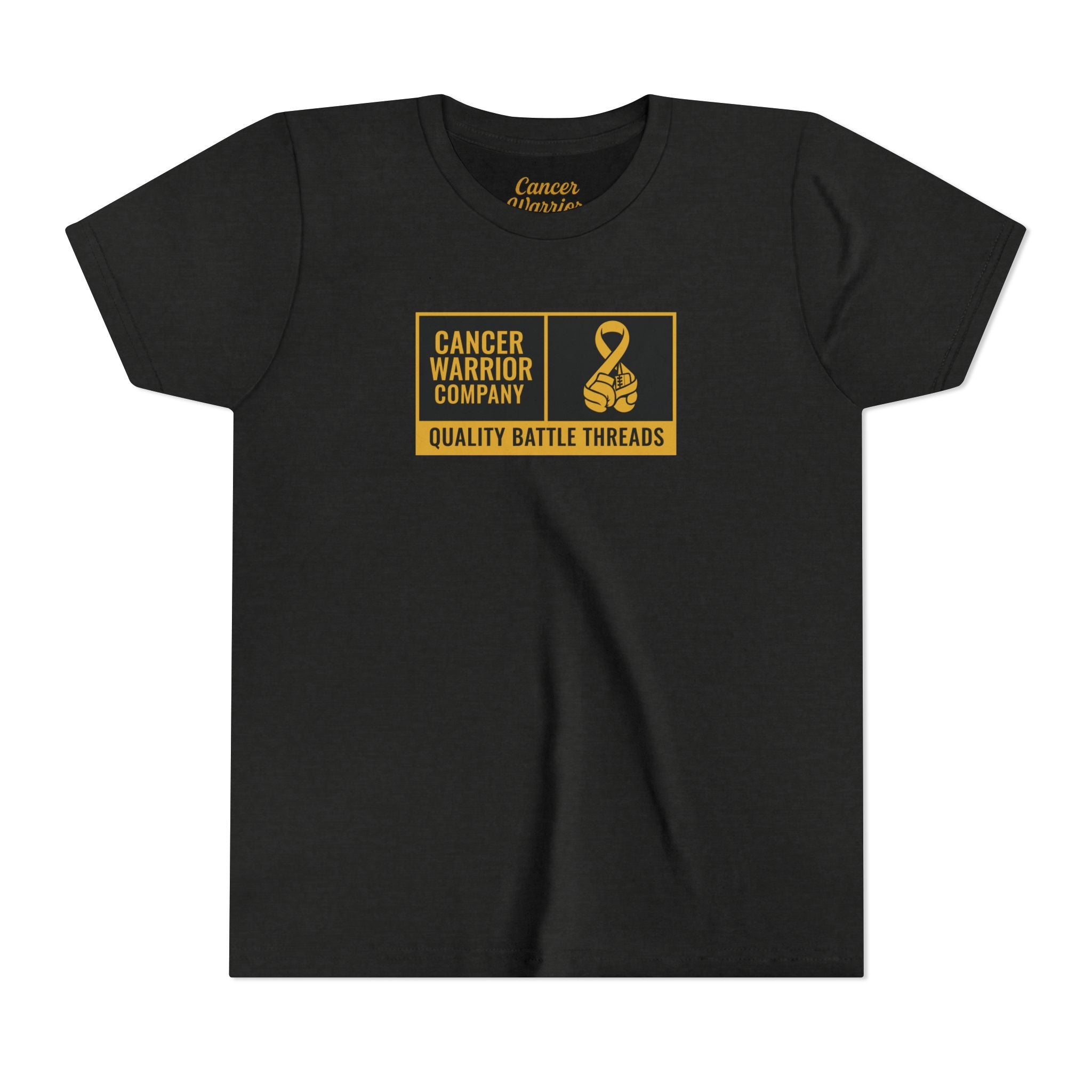 Youth - Cancer Warrior Company - Label Logo Tee
