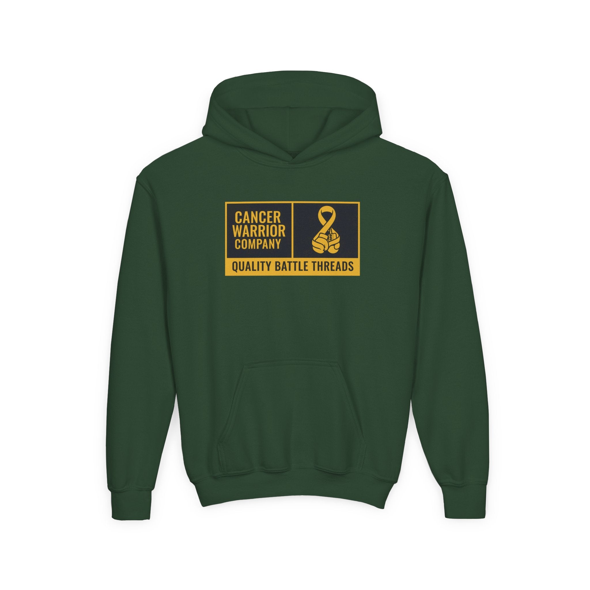 Youth - Cancer Warrior Company - Label Logo Hoodie
