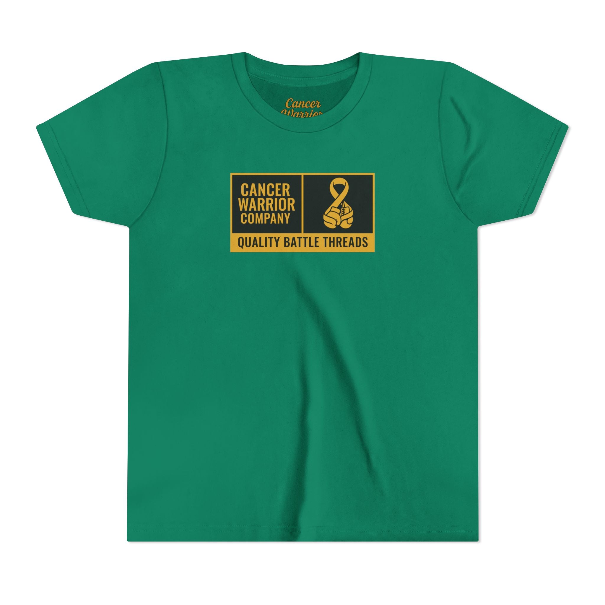 Youth - Cancer Warrior Company - Label Logo Tee