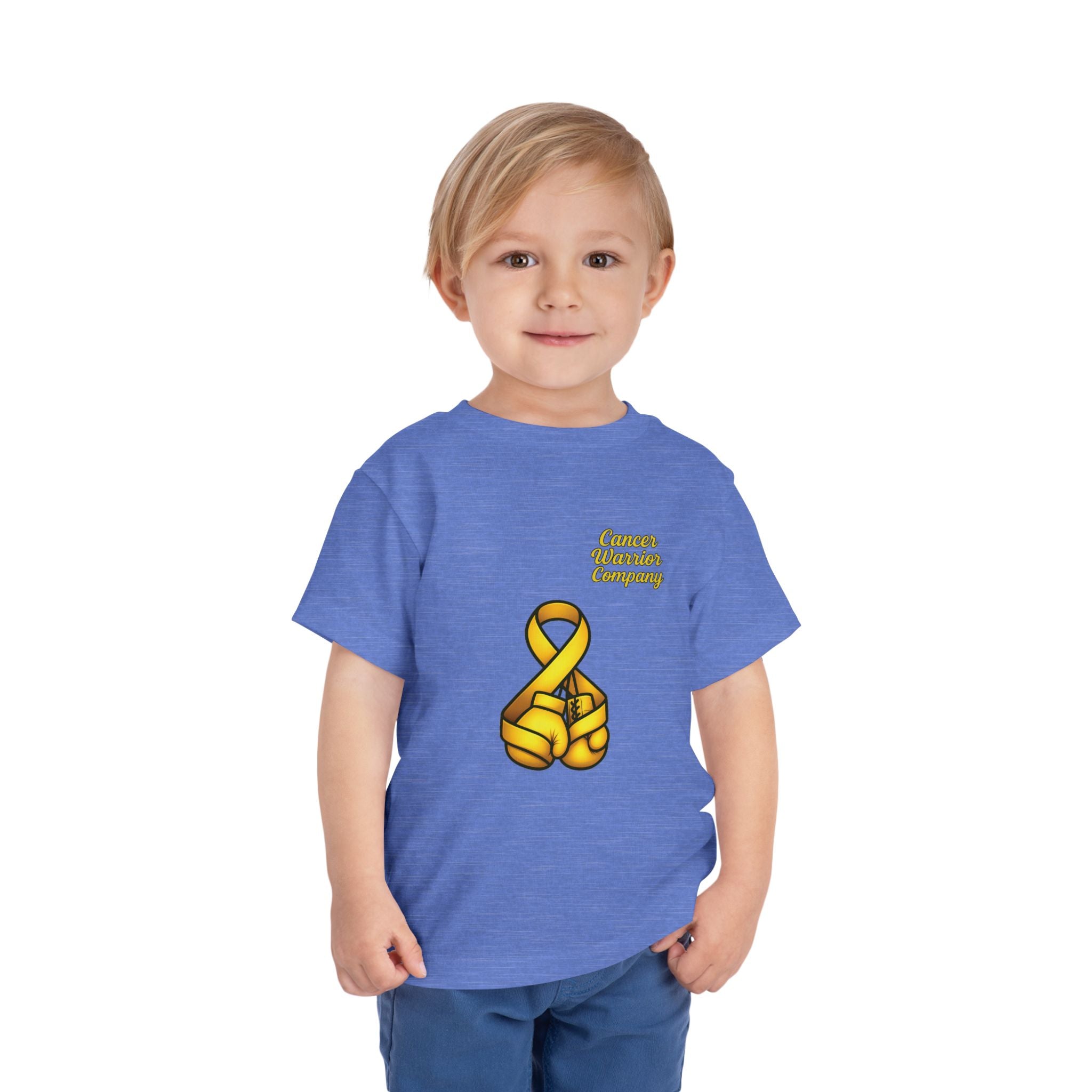 Toddler - Cancer Warrior Company - Boxing Gloves Tee