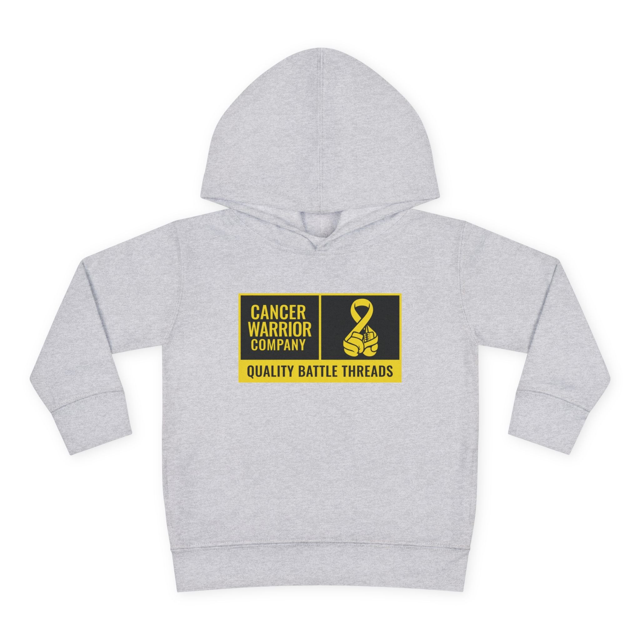 Toddler - Cancer Warrior Company - Label Logo Hoodie