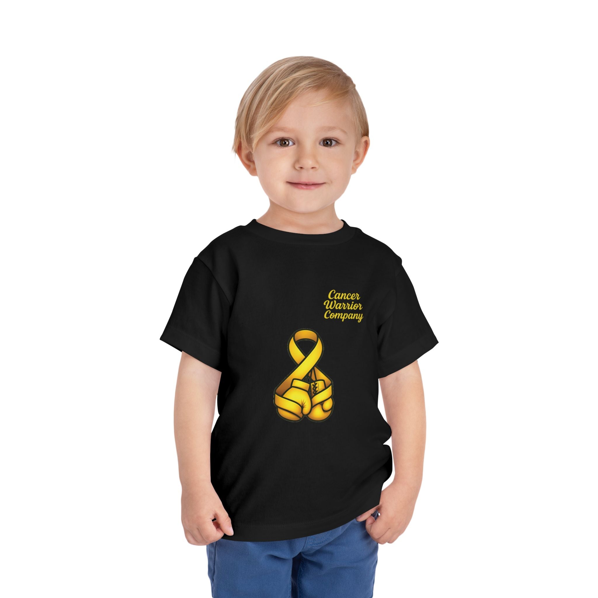 Toddler - Cancer Warrior Company - Boxing Gloves Tee