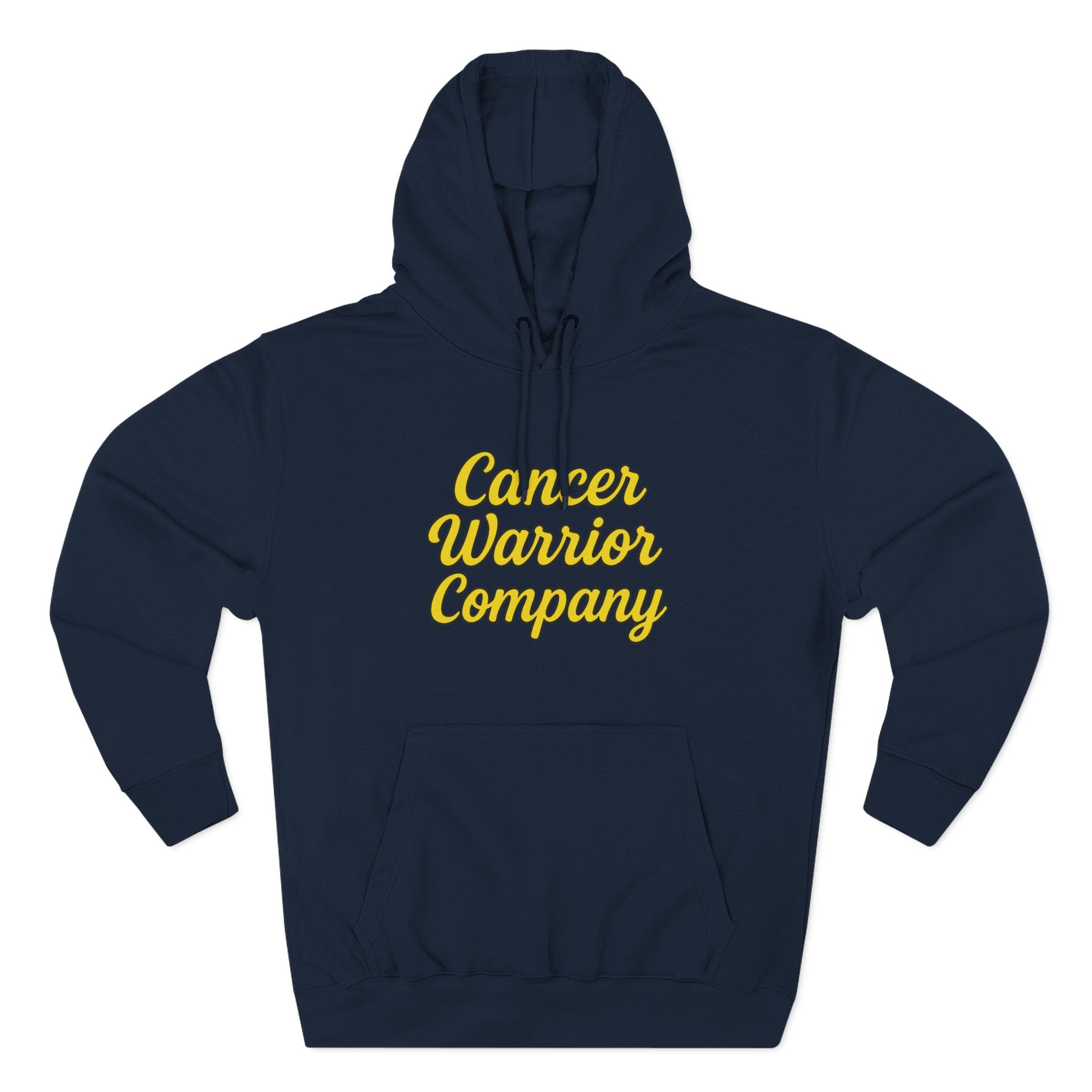 Adult (Unisex) - Cancer Warrior Company - Signature Script Hoodie
