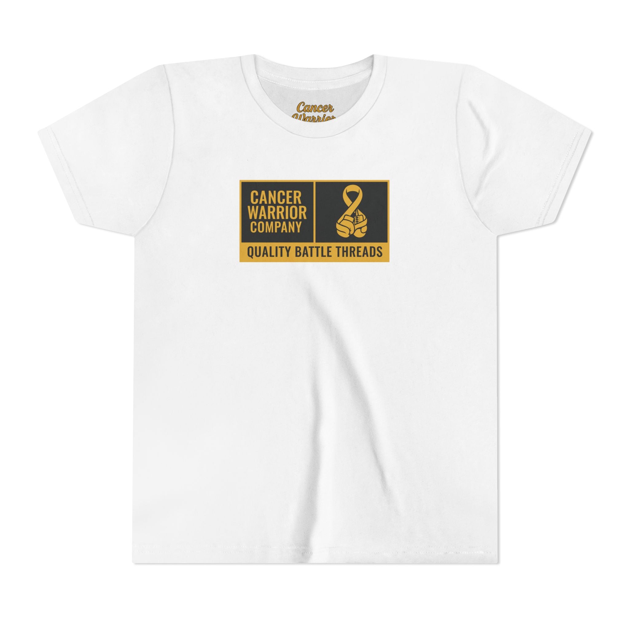 Youth - Cancer Warrior Company - Label Logo Tee