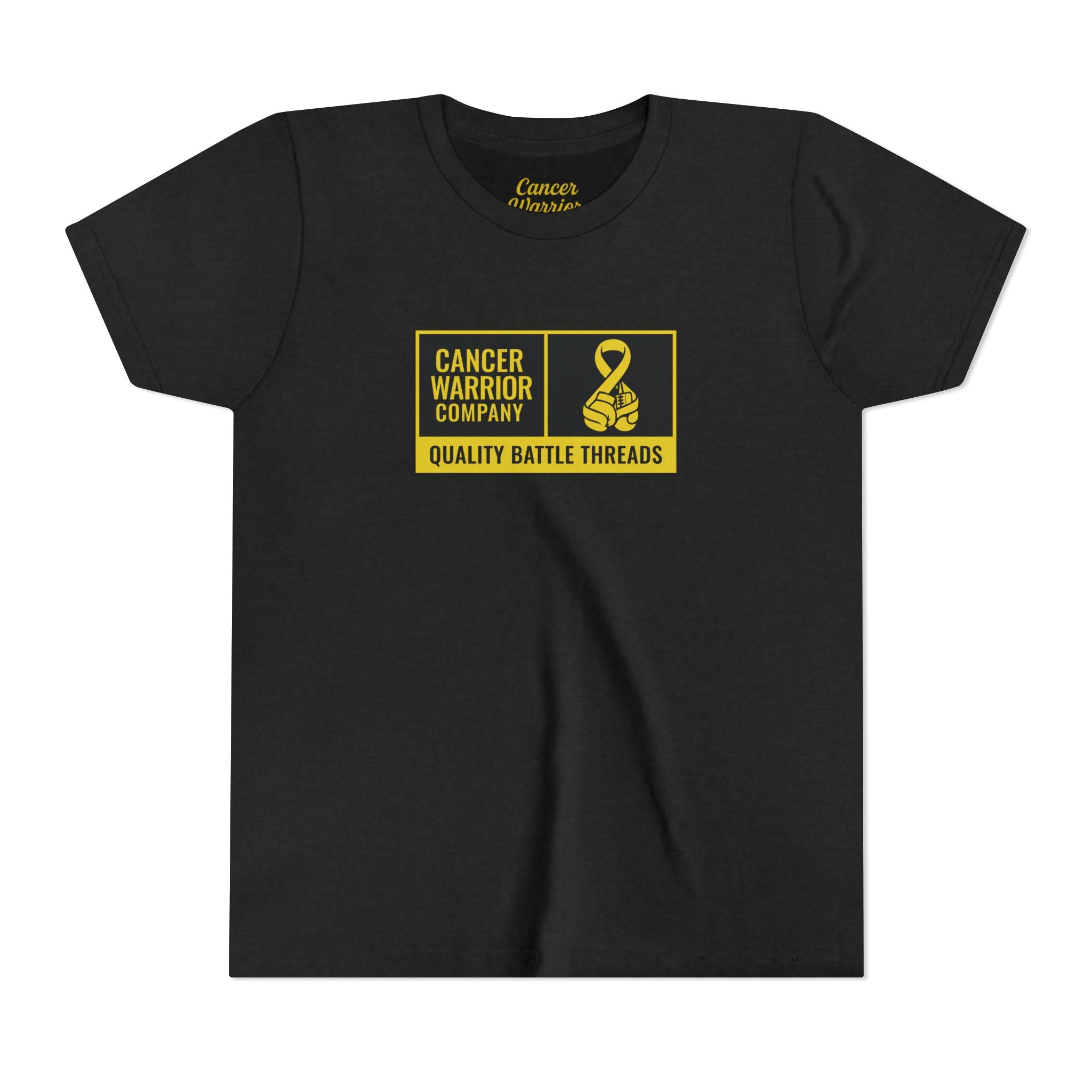 Youth - Cancer Warrior Company - Label Logo Tee