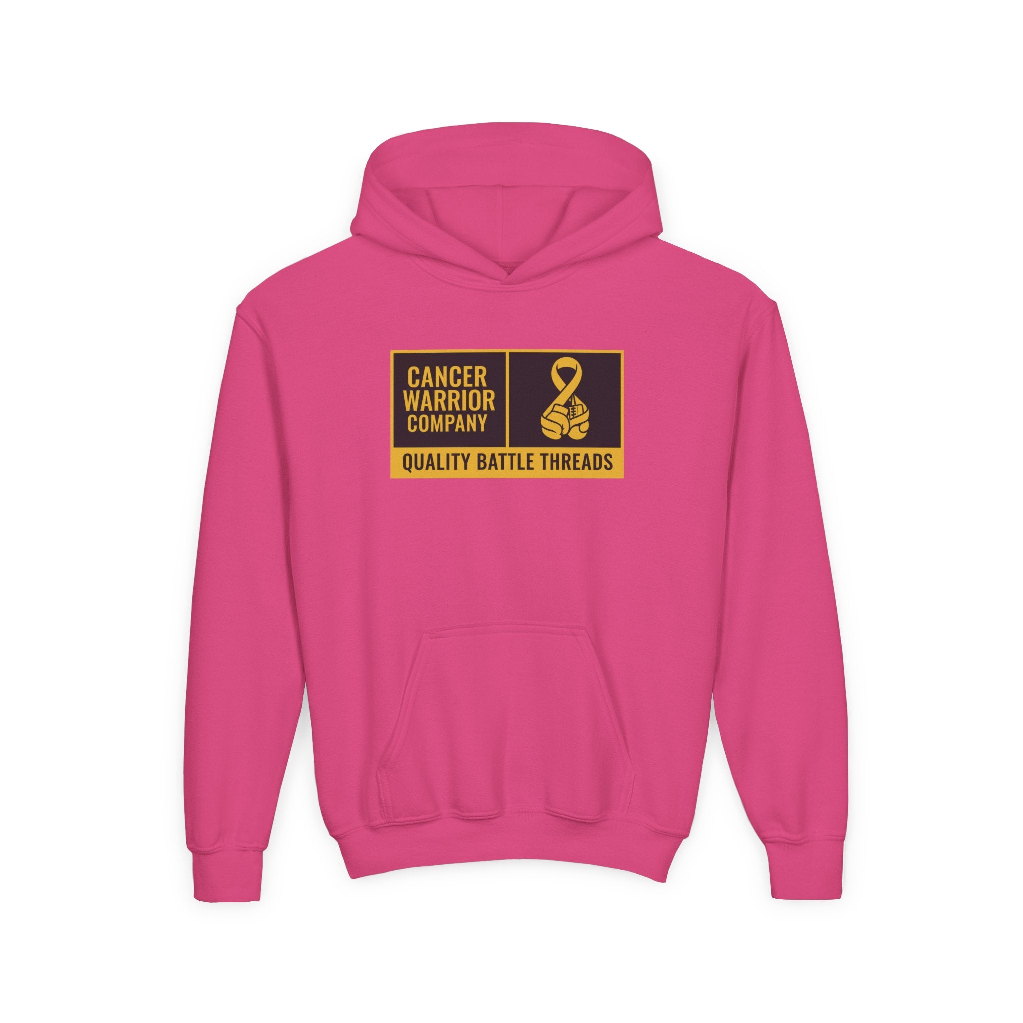 Youth - Cancer Warrior Company - Label Logo Hoodie