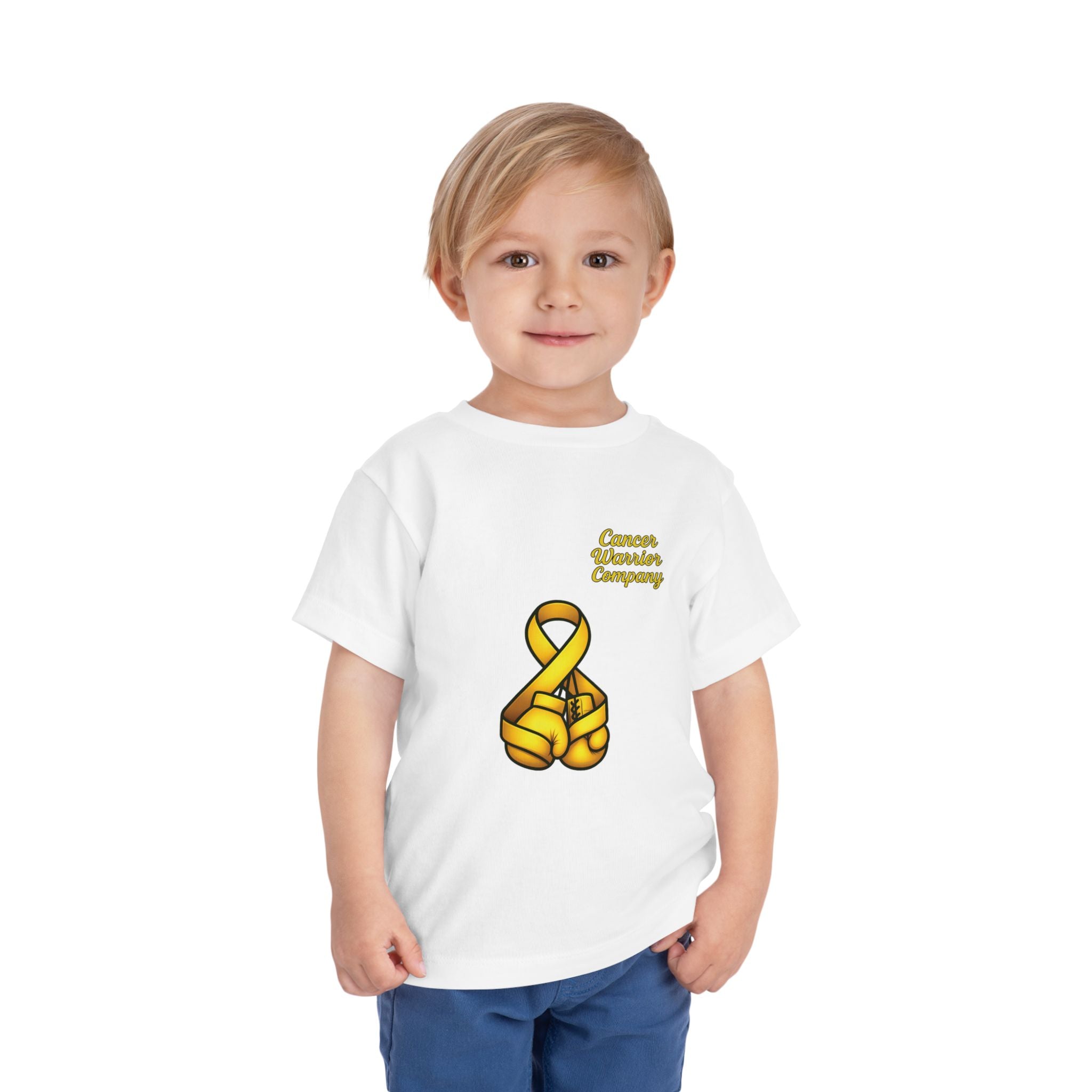 Toddler - Cancer Warrior Company - Boxing Gloves Tee