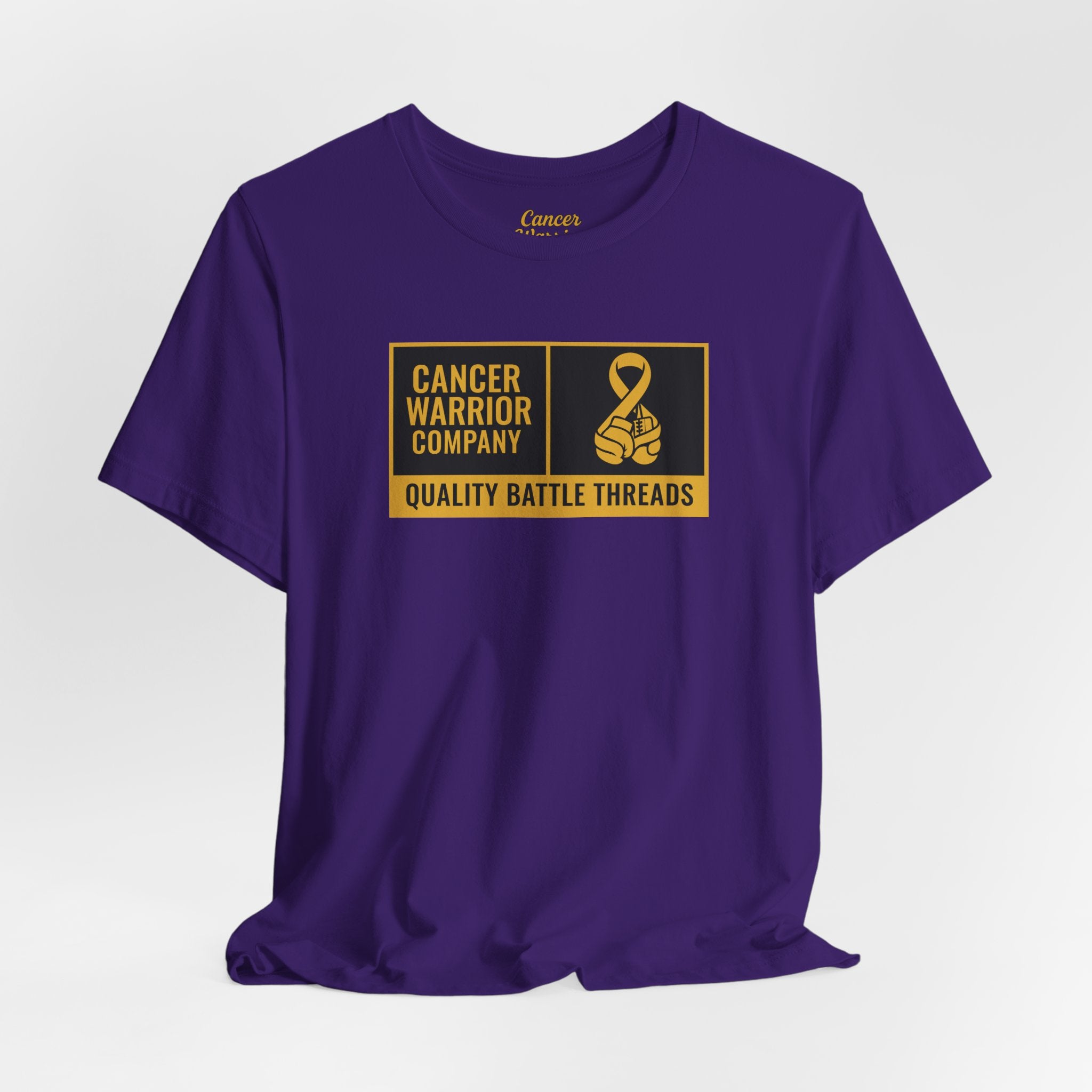 Adult (Unisex) - Cancer Warrior Company - Label Logo Tee