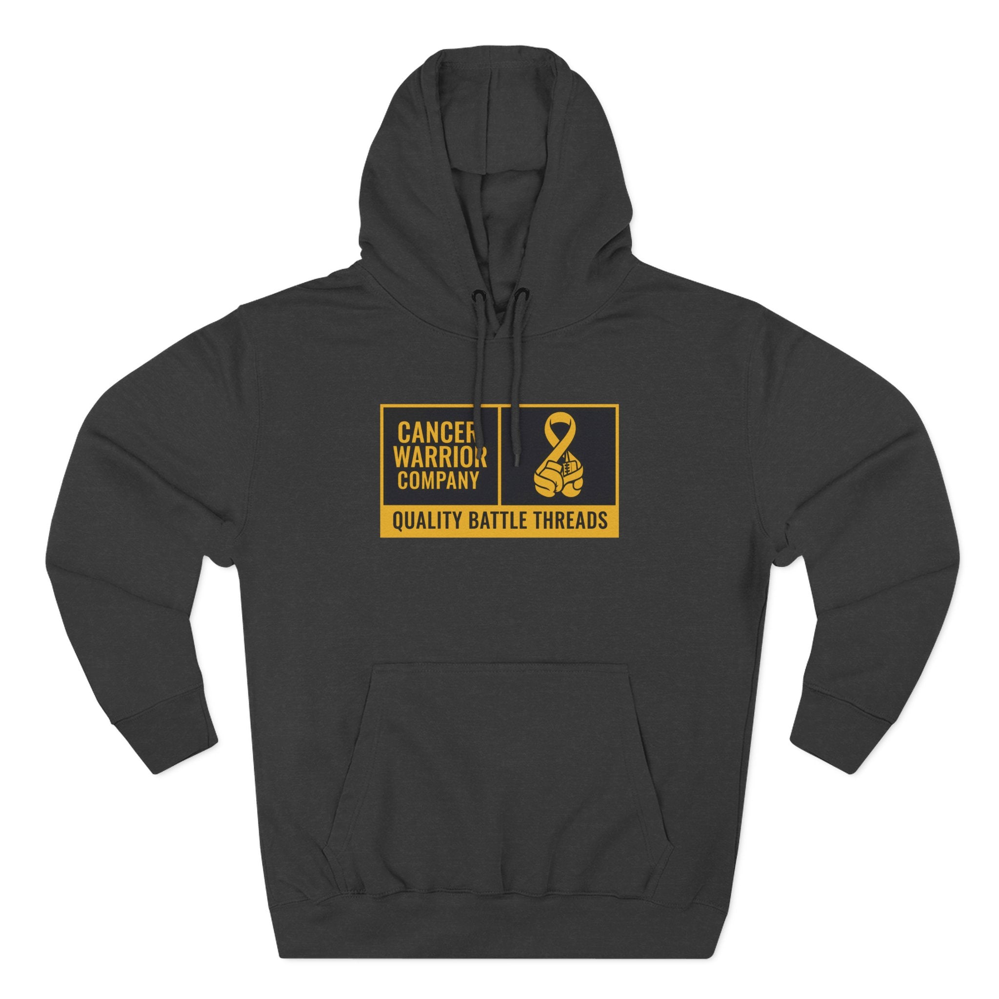 Adult (Unisex) - Cancer Warrior Company - Label Logo Hoodie