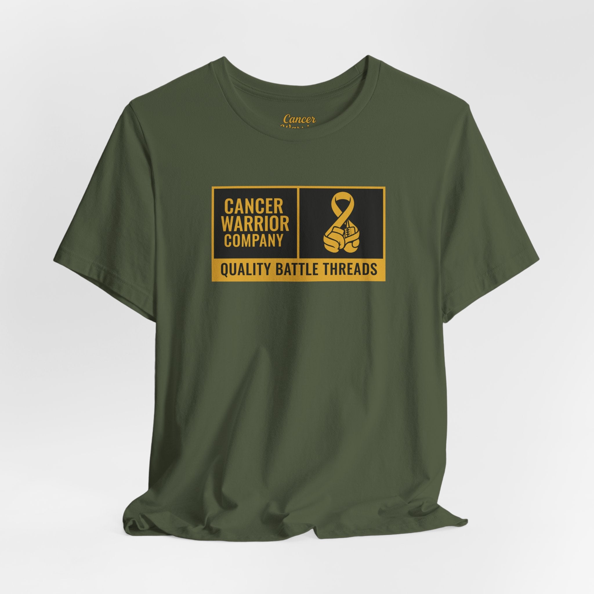 Adult (Unisex) - Cancer Warrior Company - Label Logo Tee