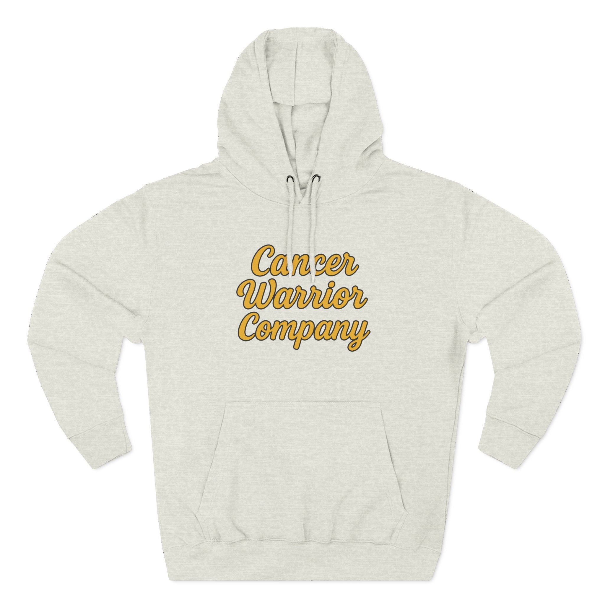 Adult (Unisex) - Cancer Warrior Company - Signature Script Hoodie