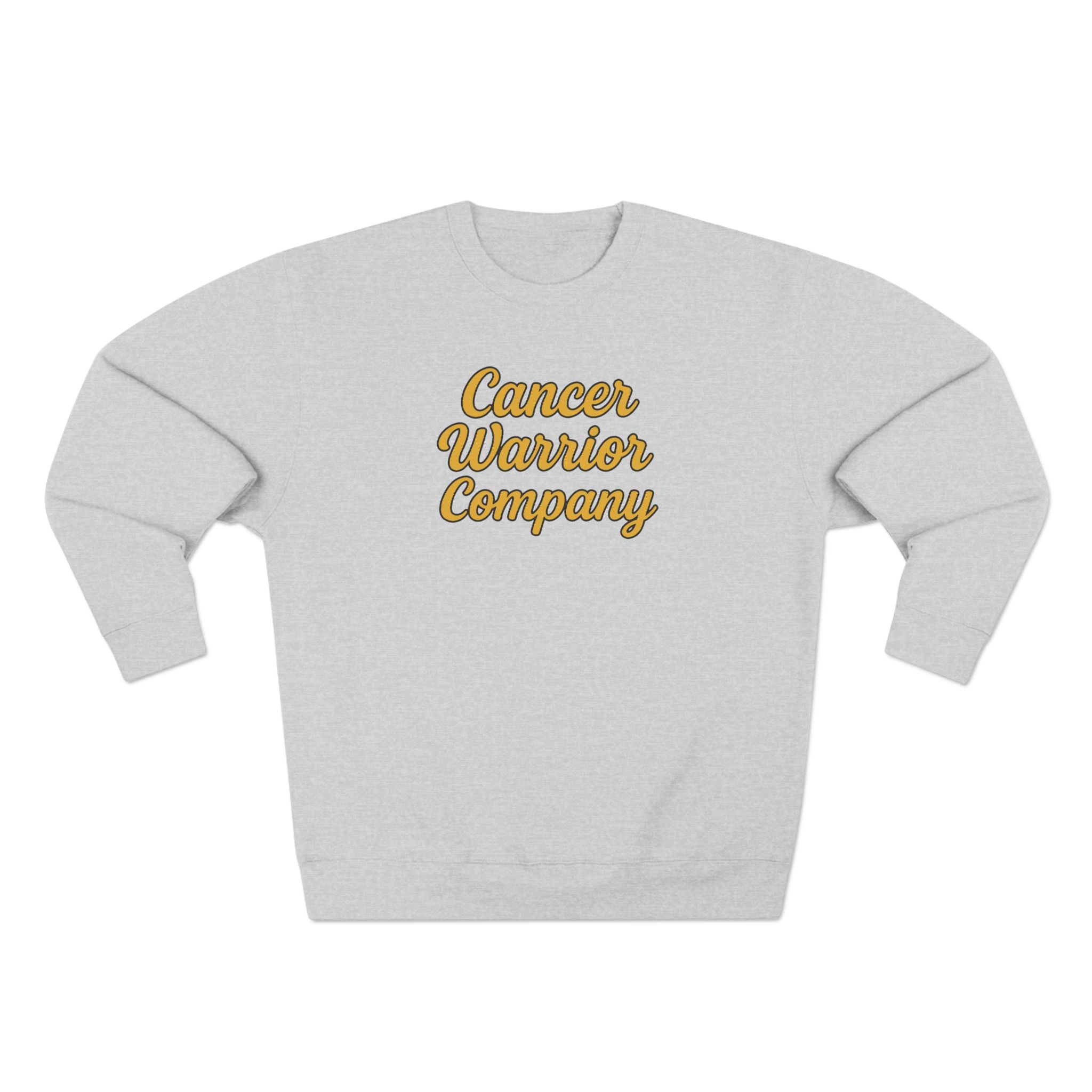 Adult (Unisex) - Cancer Warrior Company - Signature Script Sweatshirt