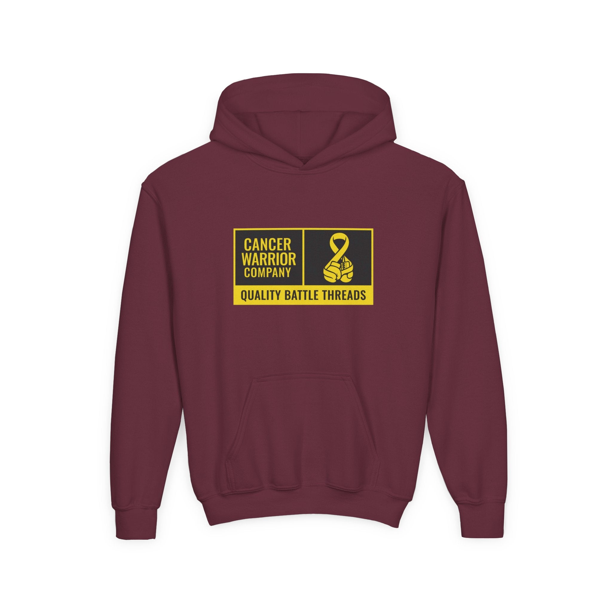 Youth - Cancer Warrior Company - Label Logo Hoodie