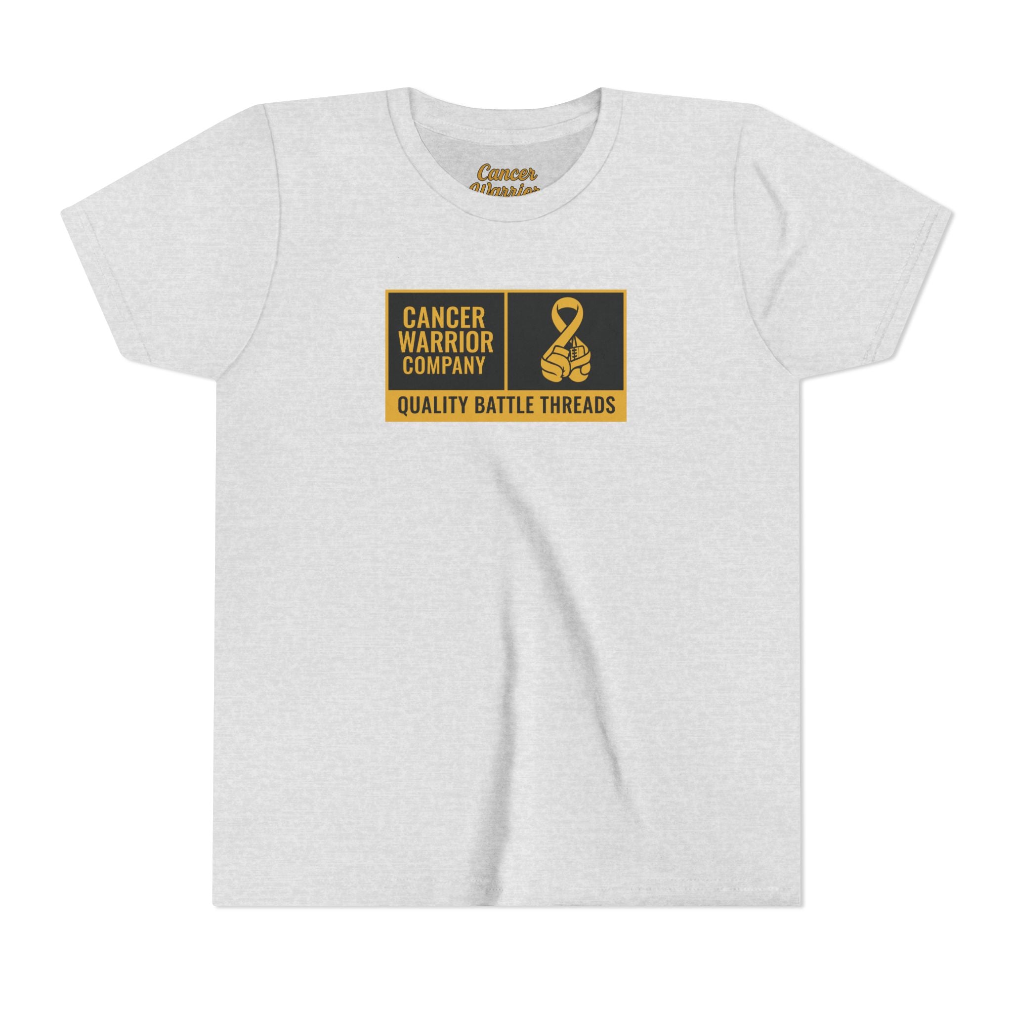 Youth - Cancer Warrior Company - Label Logo Tee