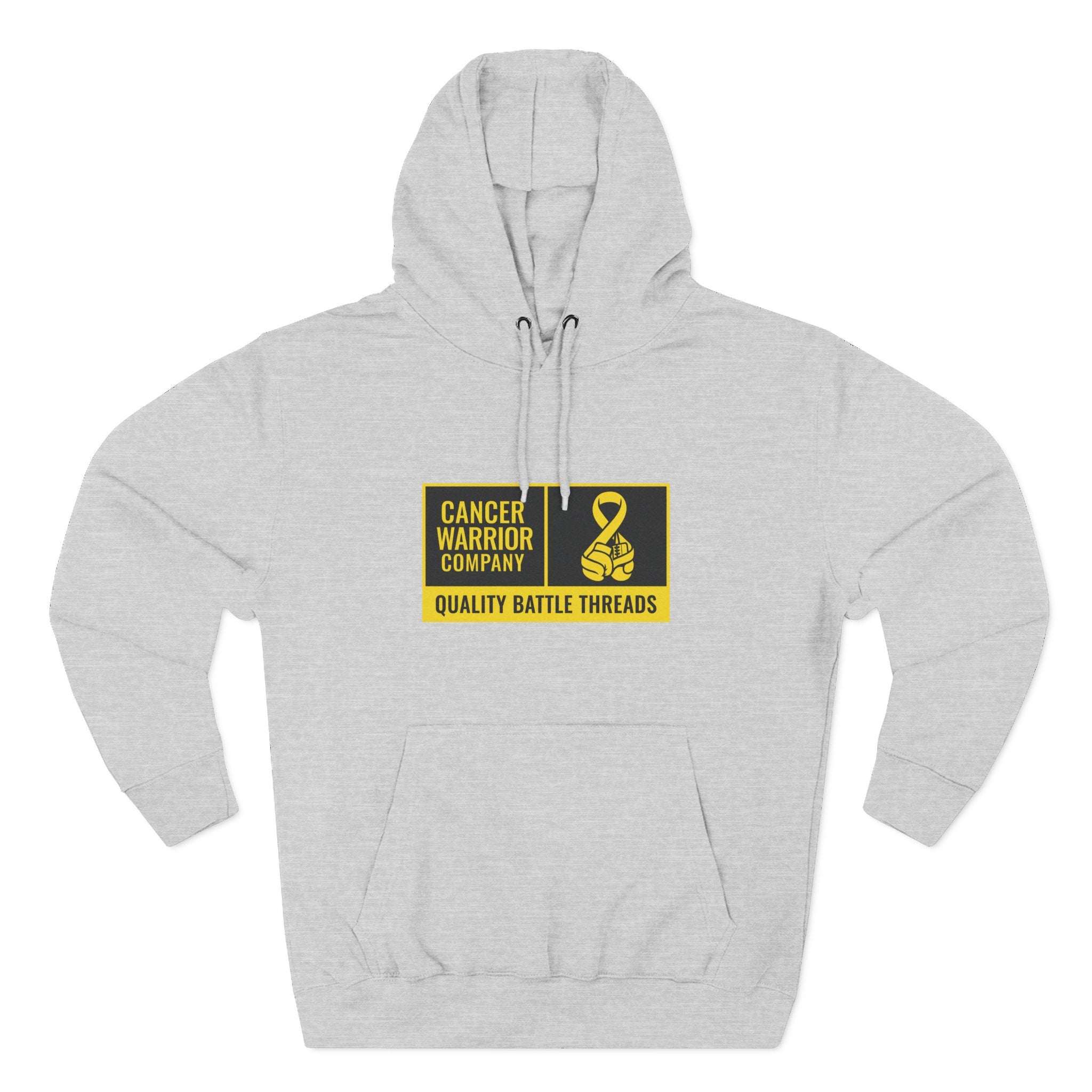 Adult (Unisex) - Cancer Warrior Company - Label Logo Hoodie