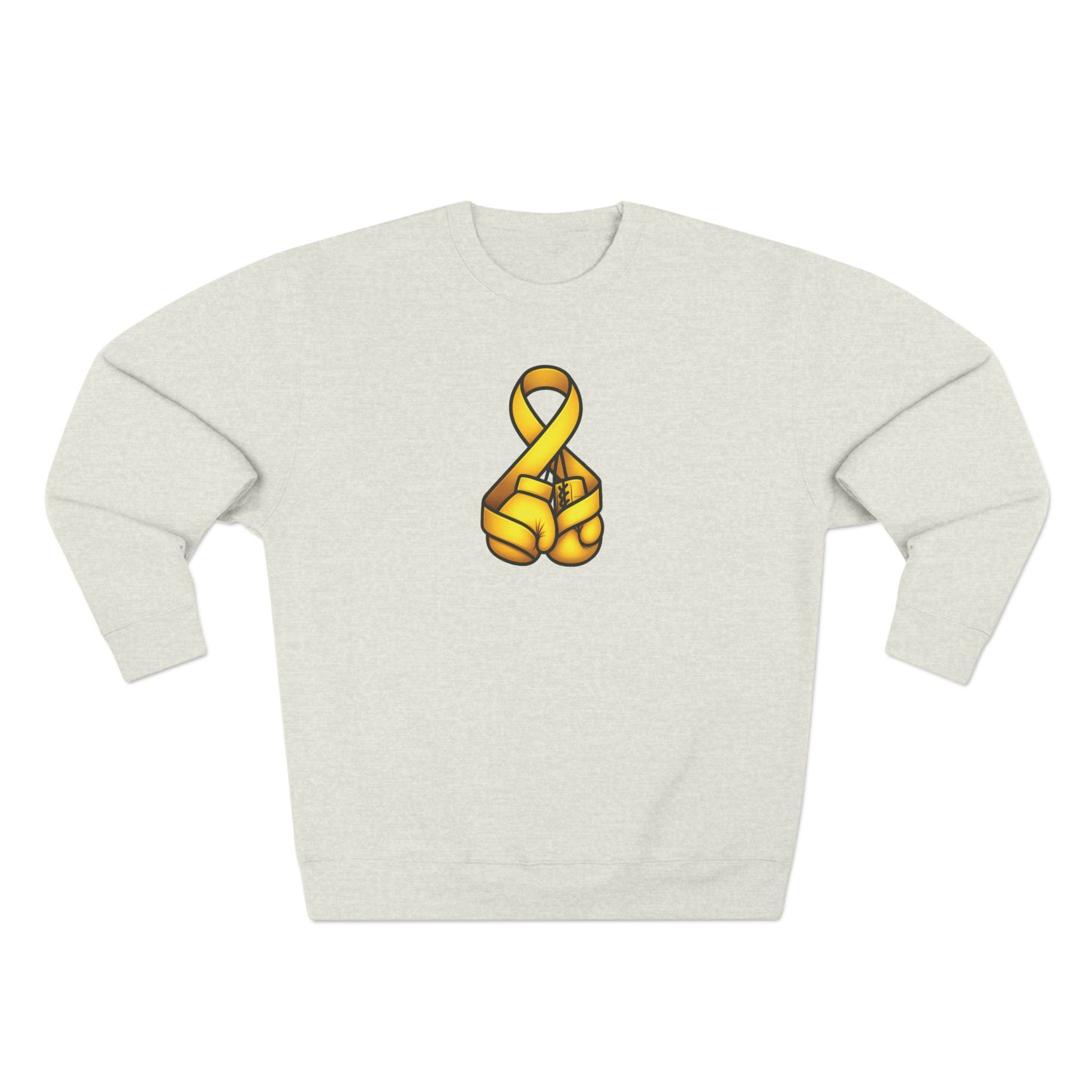 Adult (Unisex) - Cancer Warrior Company - Boxing Gloves Sweatshirt