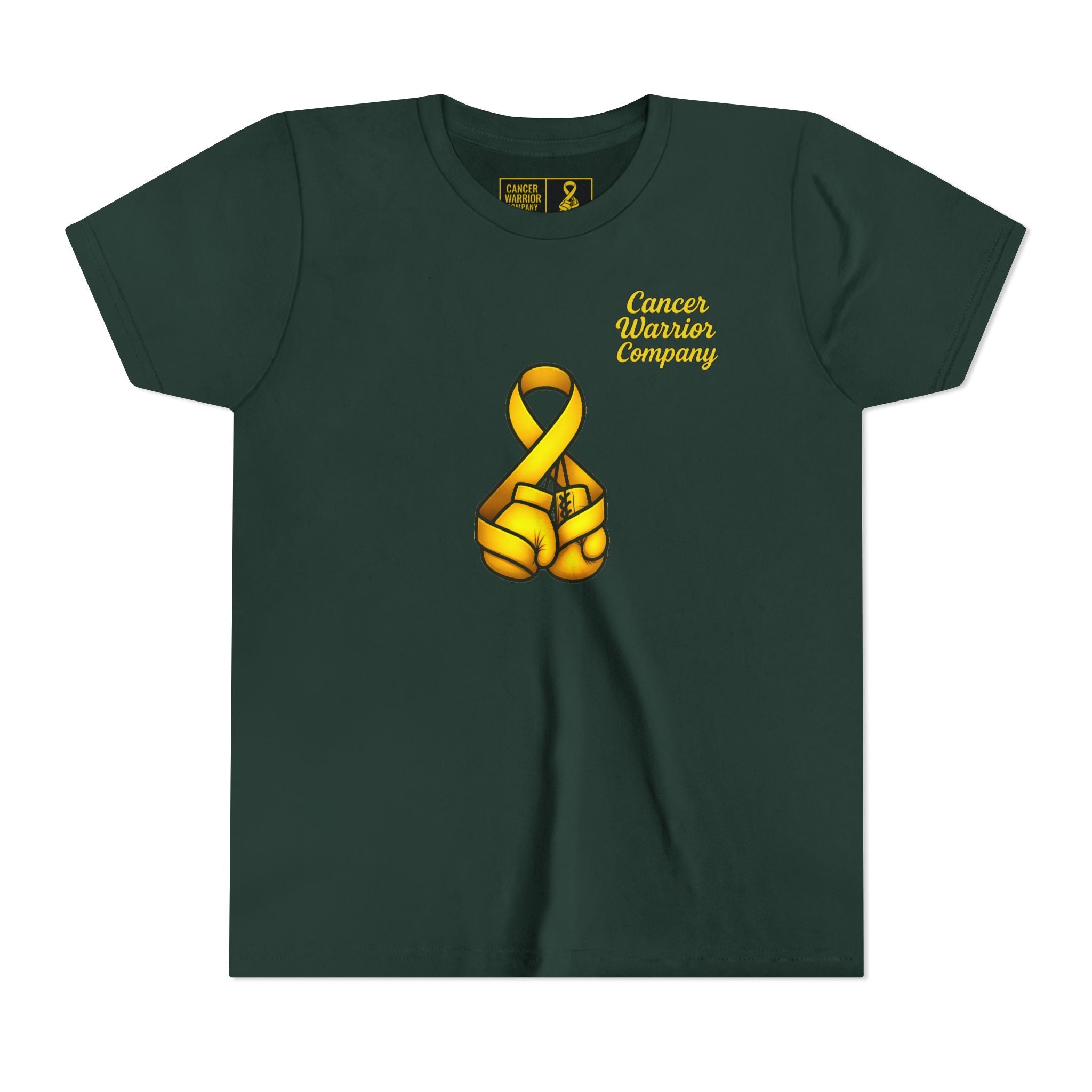 Youth - Cancer Warrior Company - Boxing Gloves Tee