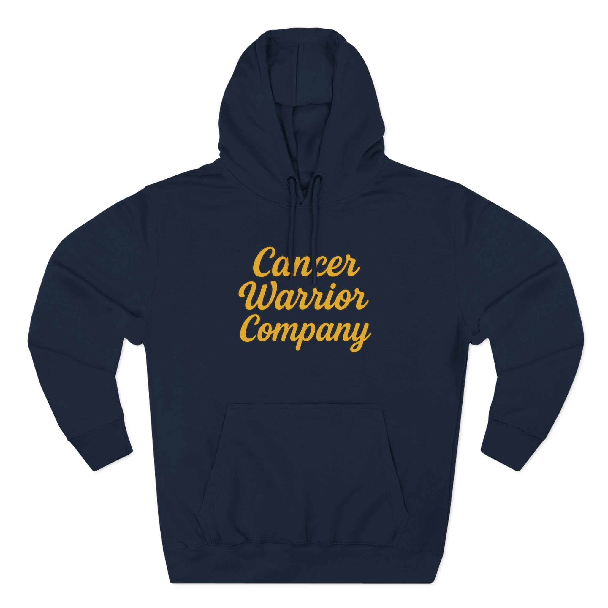 Adult (Unisex) - Cancer Warrior Company - Signature Script Hoodie