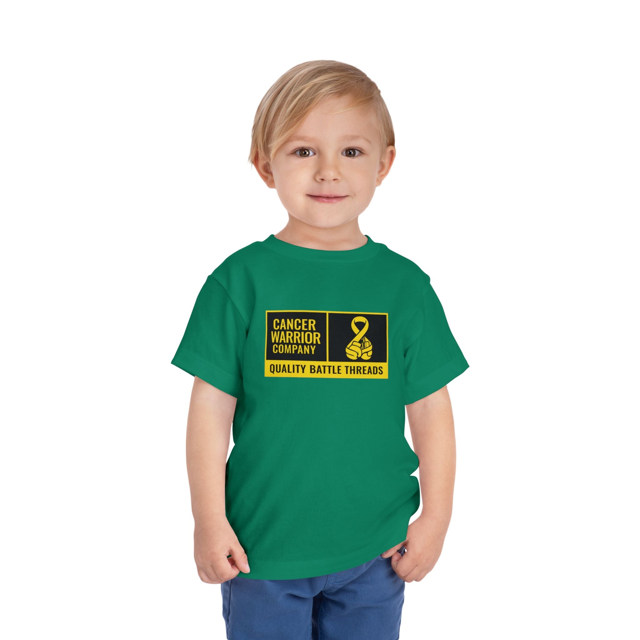 Toddler - Cancer Warrior Company - Label Logo Tee