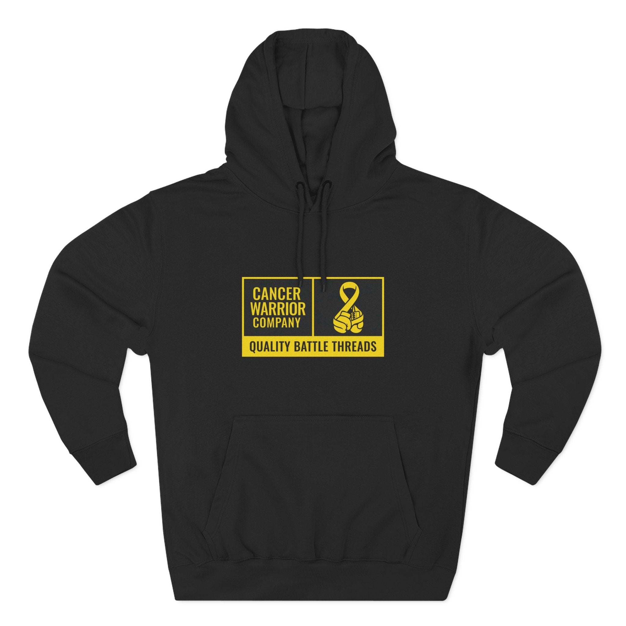 Adult (Unisex) - Cancer Warrior Company - Label Logo Hoodie