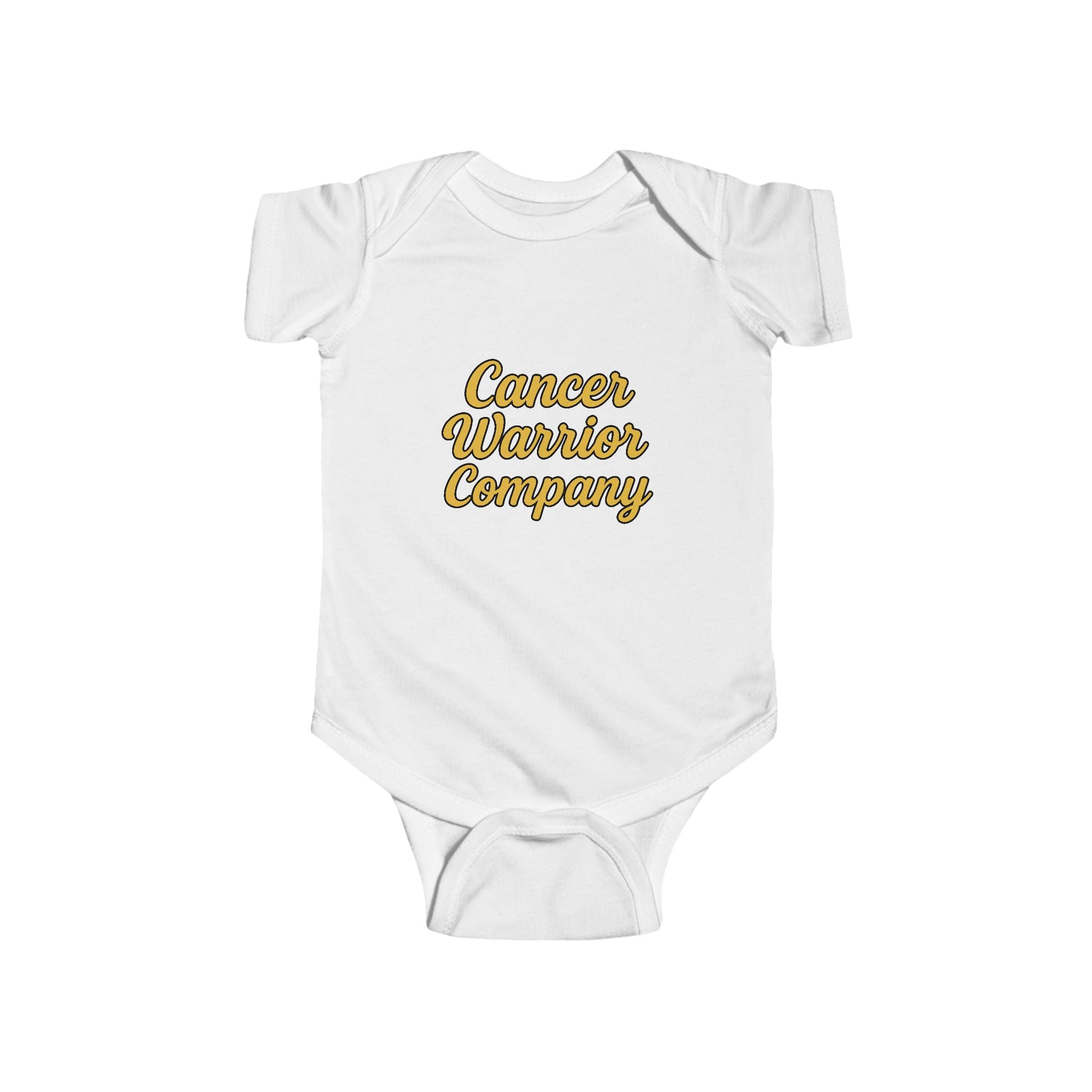 Infant - Cancer Warrior Company - Signature Script Bodysuit