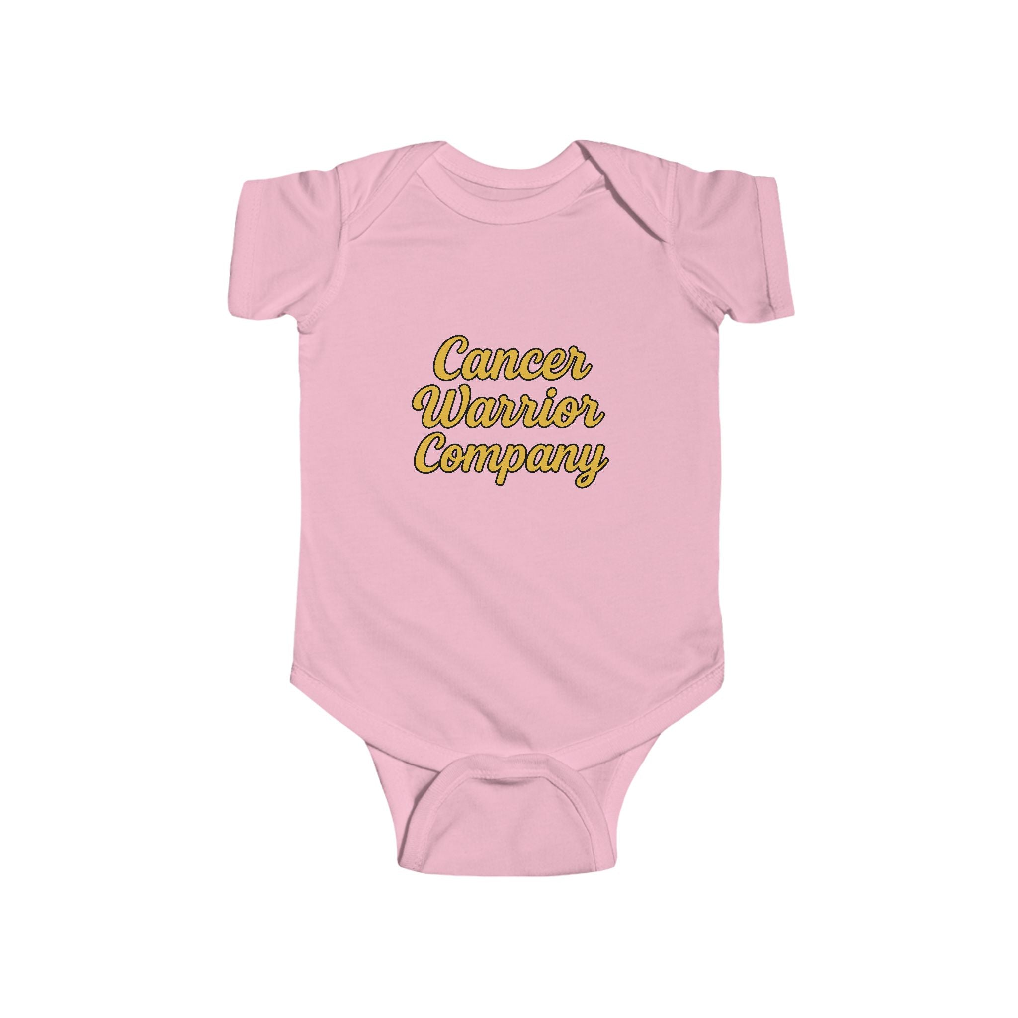 Infant - Cancer Warrior Company - Signature Script Bodysuit