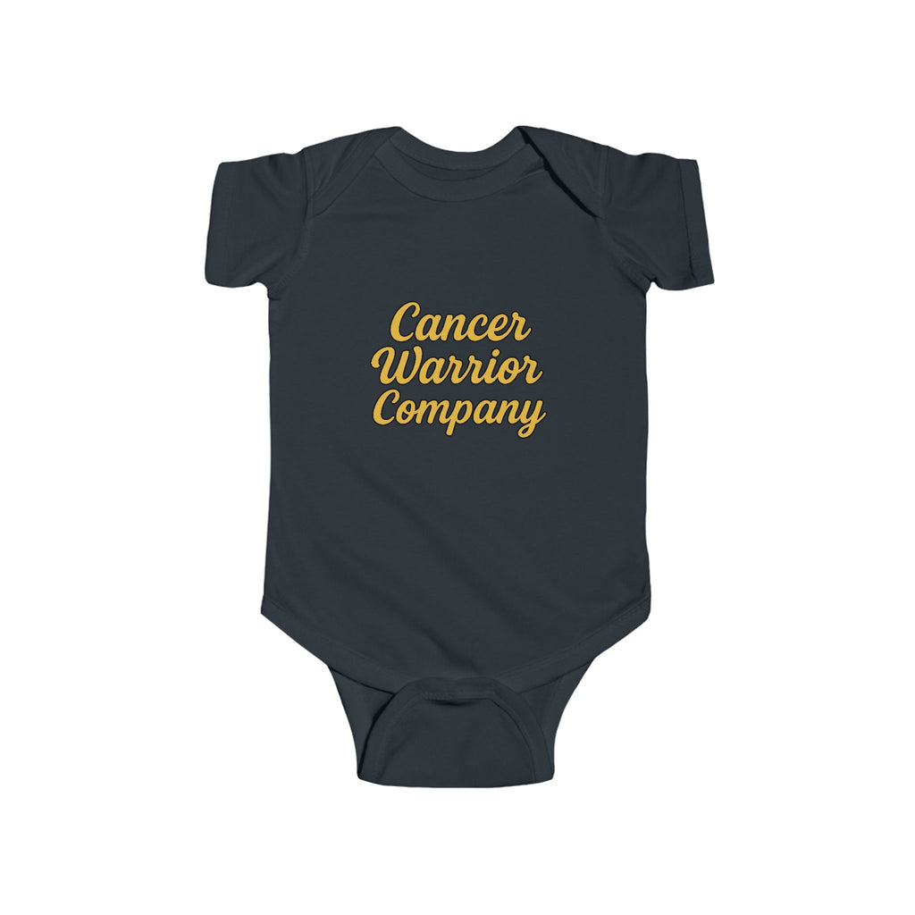 Infant - Cancer Warrior Company - Signature Script Bodysuit