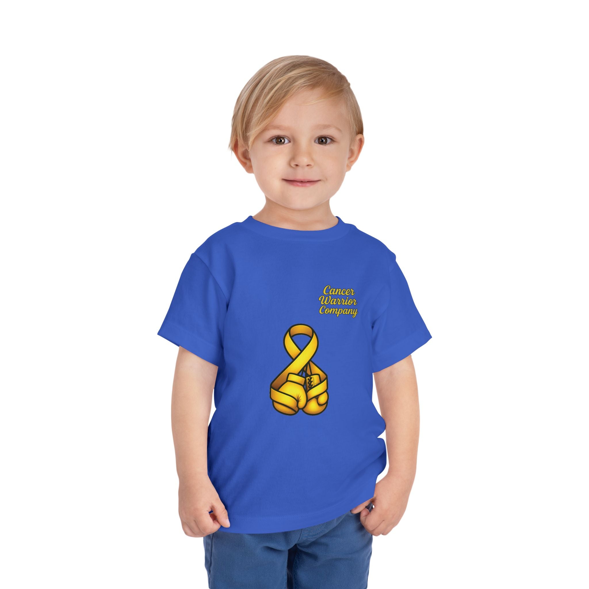 Toddler - Cancer Warrior Company - Boxing Gloves Tee