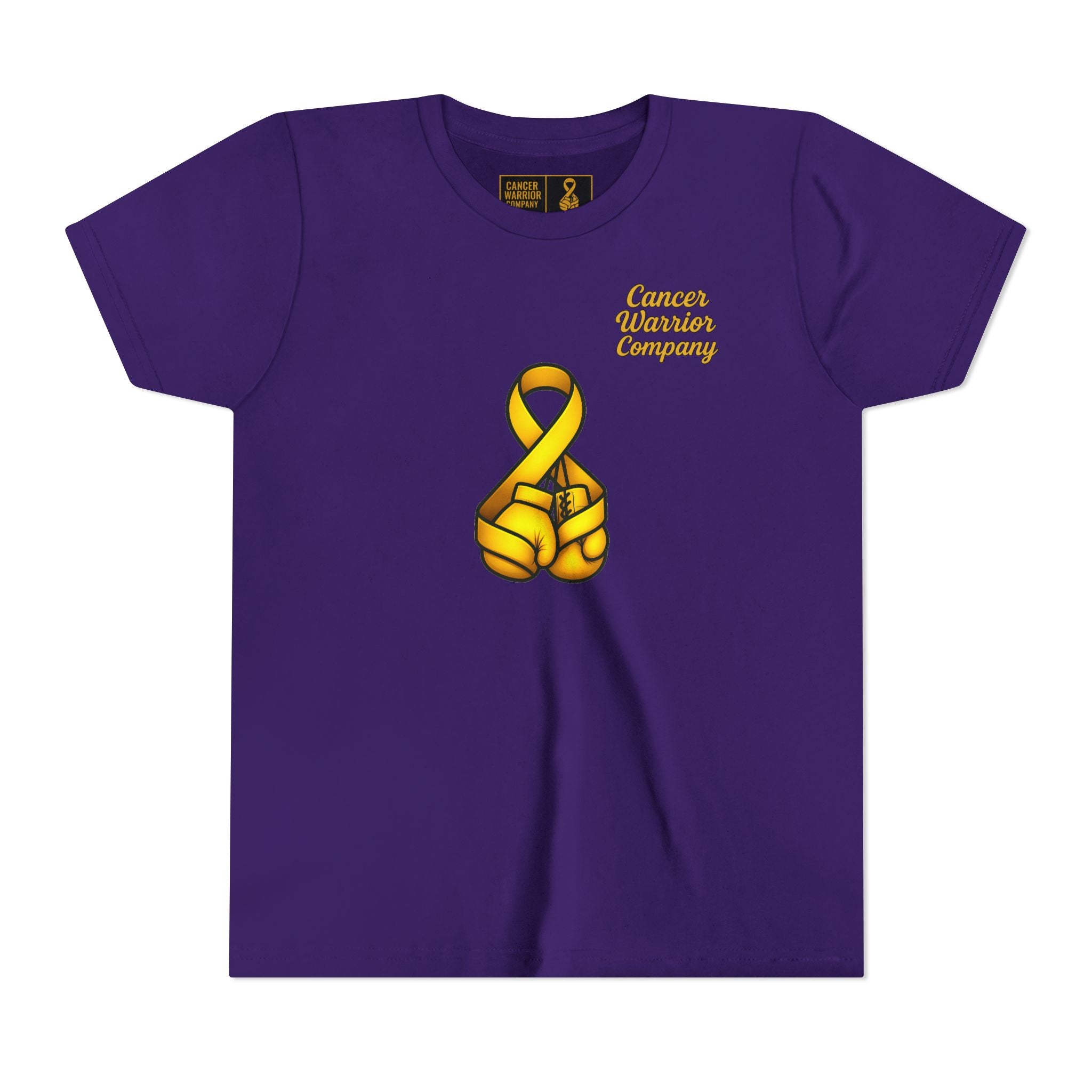 Youth - Cancer Warrior Company - Boxing Gloves Tee