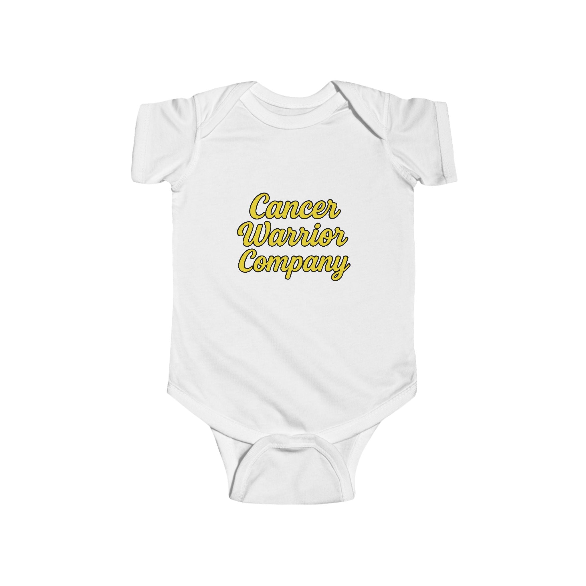 Infant - Cancer Warrior Company - Signature Script Bodysuit